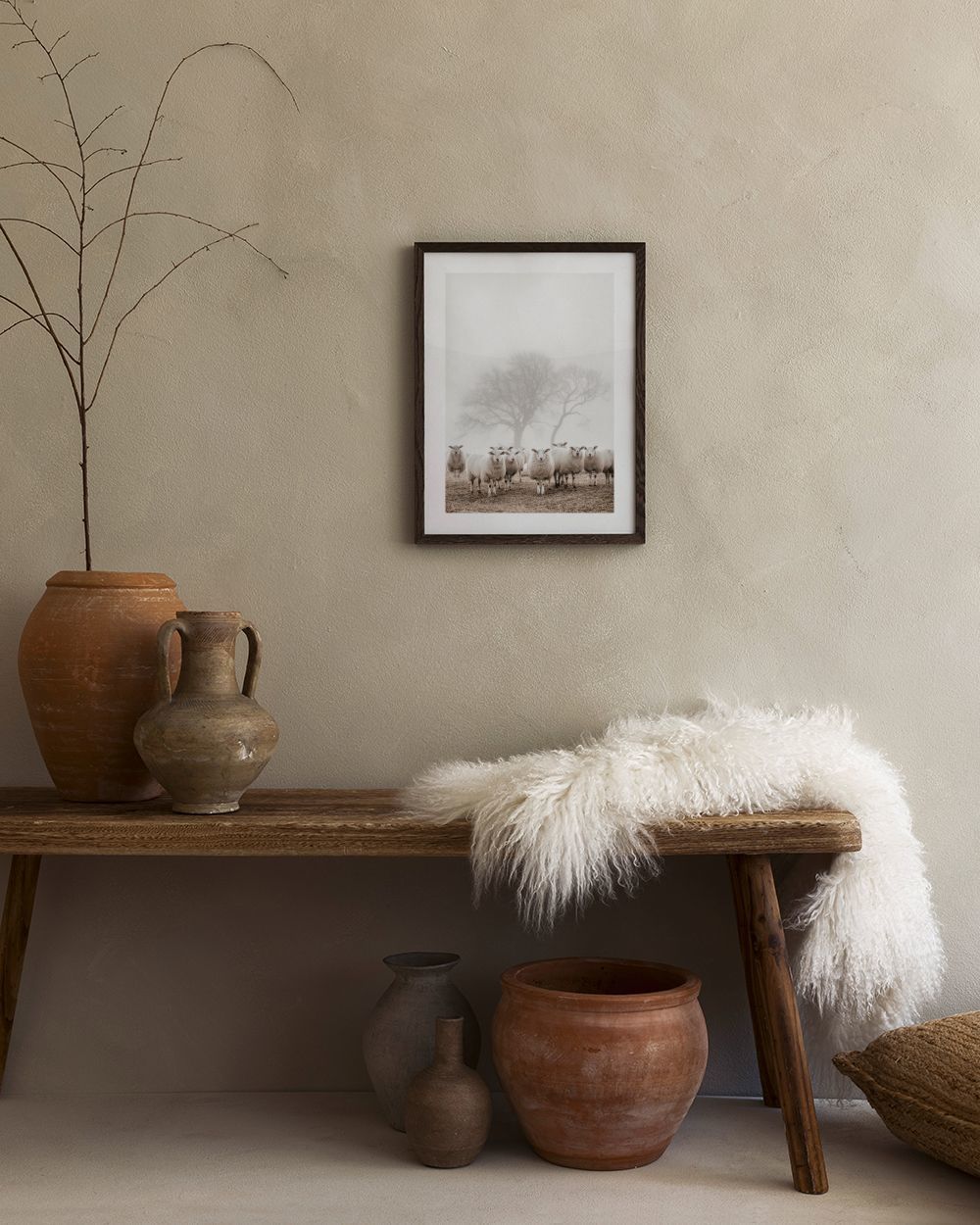 Sheep Herd Print