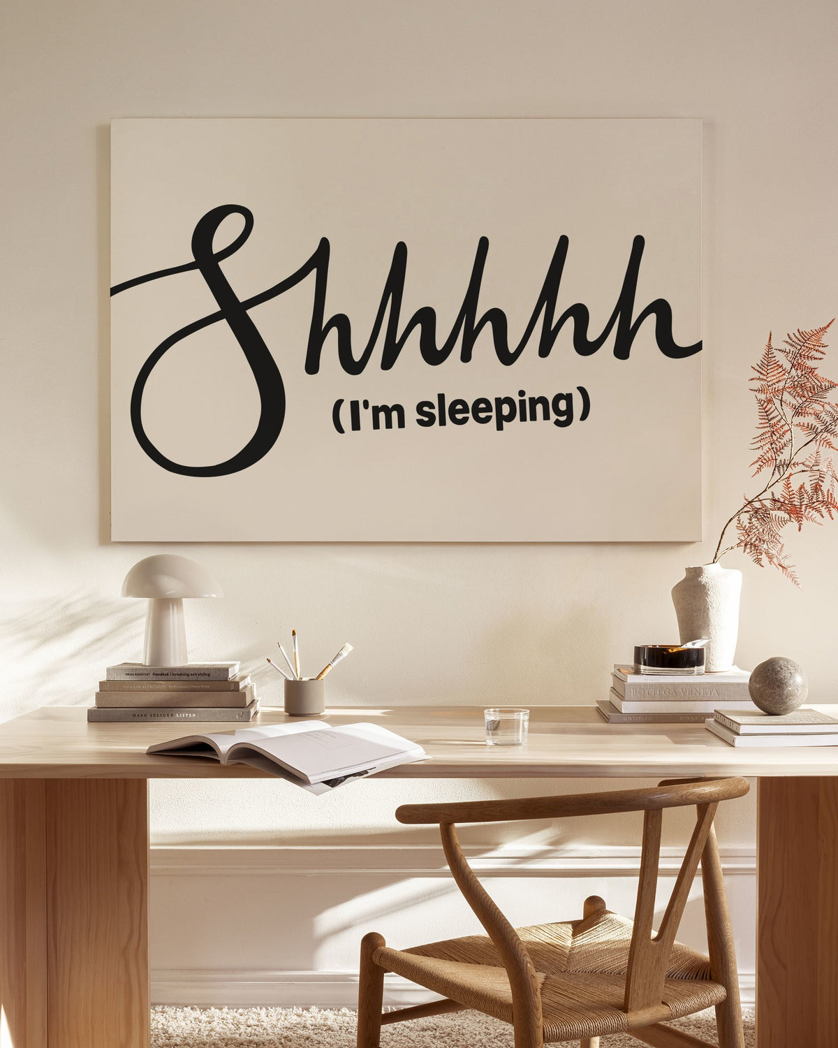 I'm Sleeping Canvas print