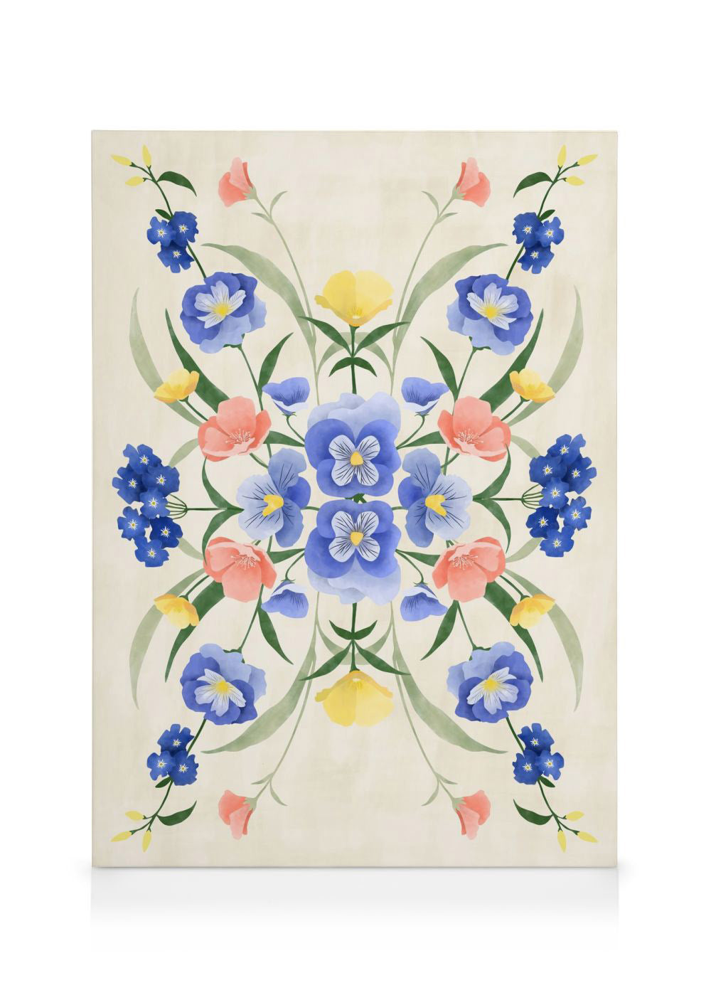 The Print Republic - Sun Kissed Garden No1 Canvas print