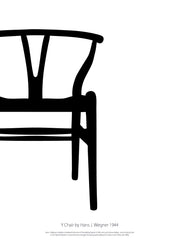 Y Chair Blackandwhite, Prints
