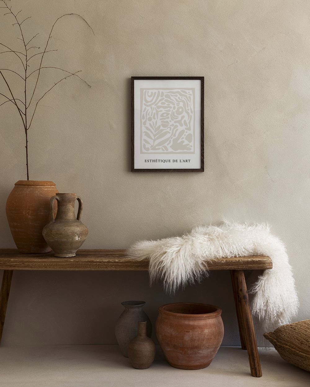Esthétique de L'art Print