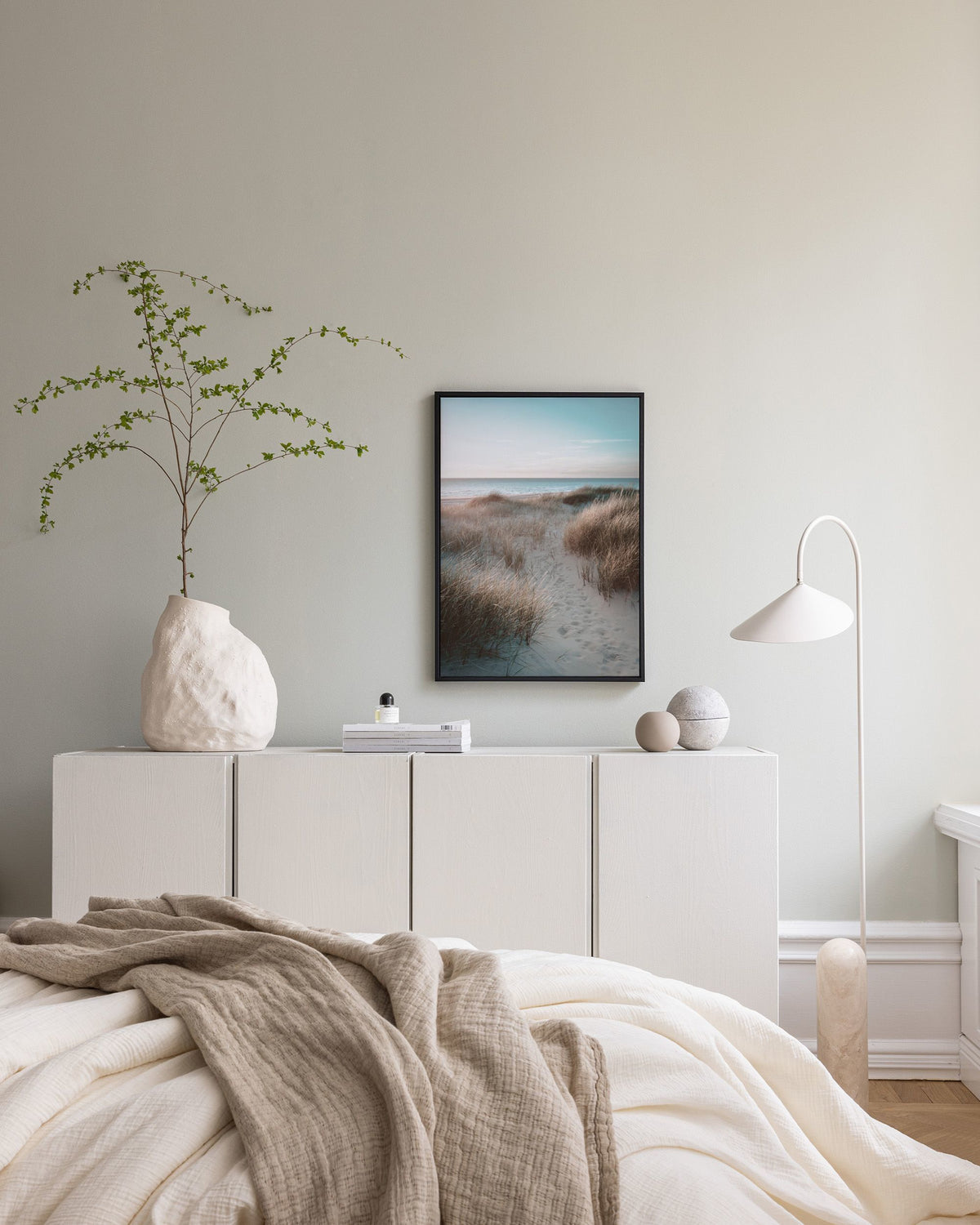 Sunset Beach Dune Canvas print