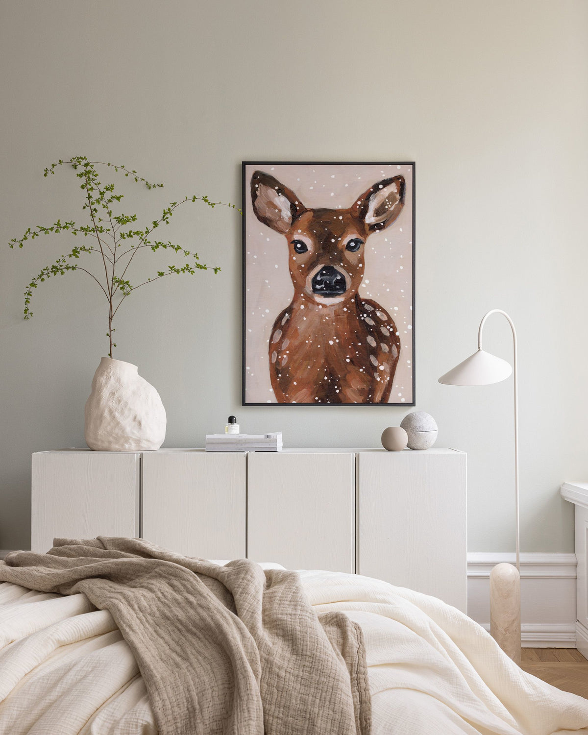 North Fawn Canvas print
