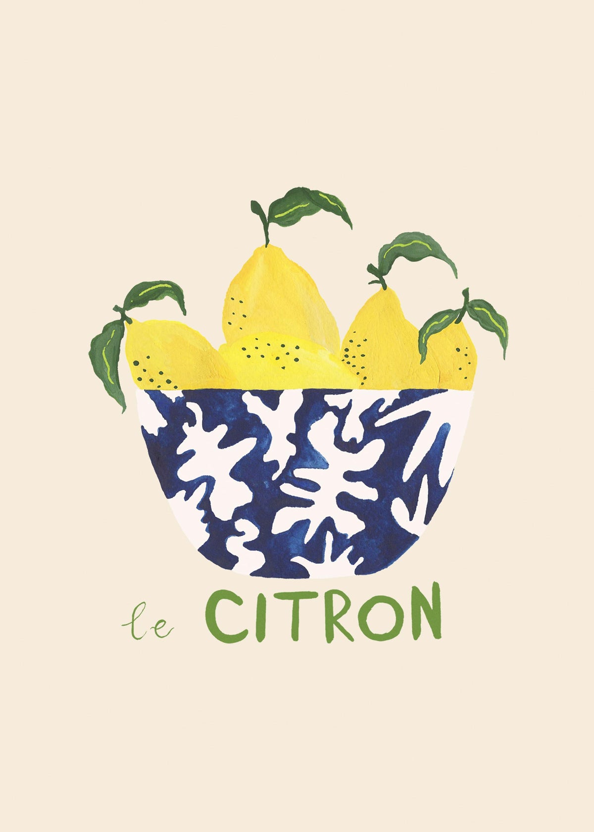 Le Citron Print