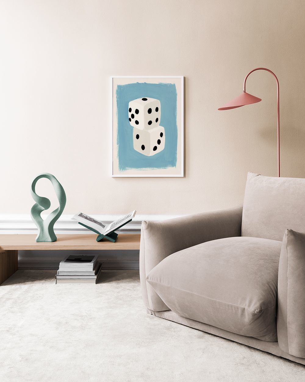 Throw the Dice Print
