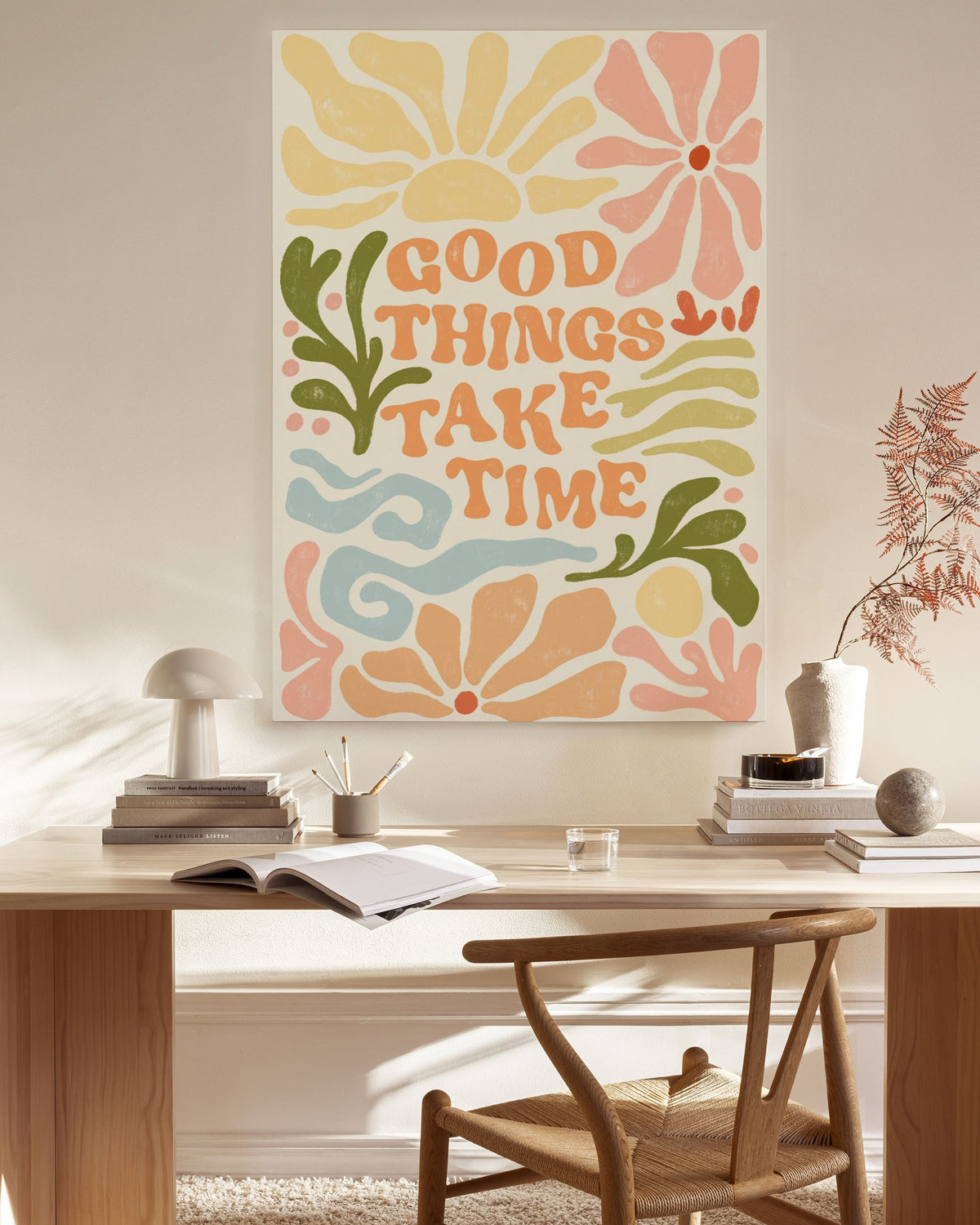Good Things in Pastel Canvas print