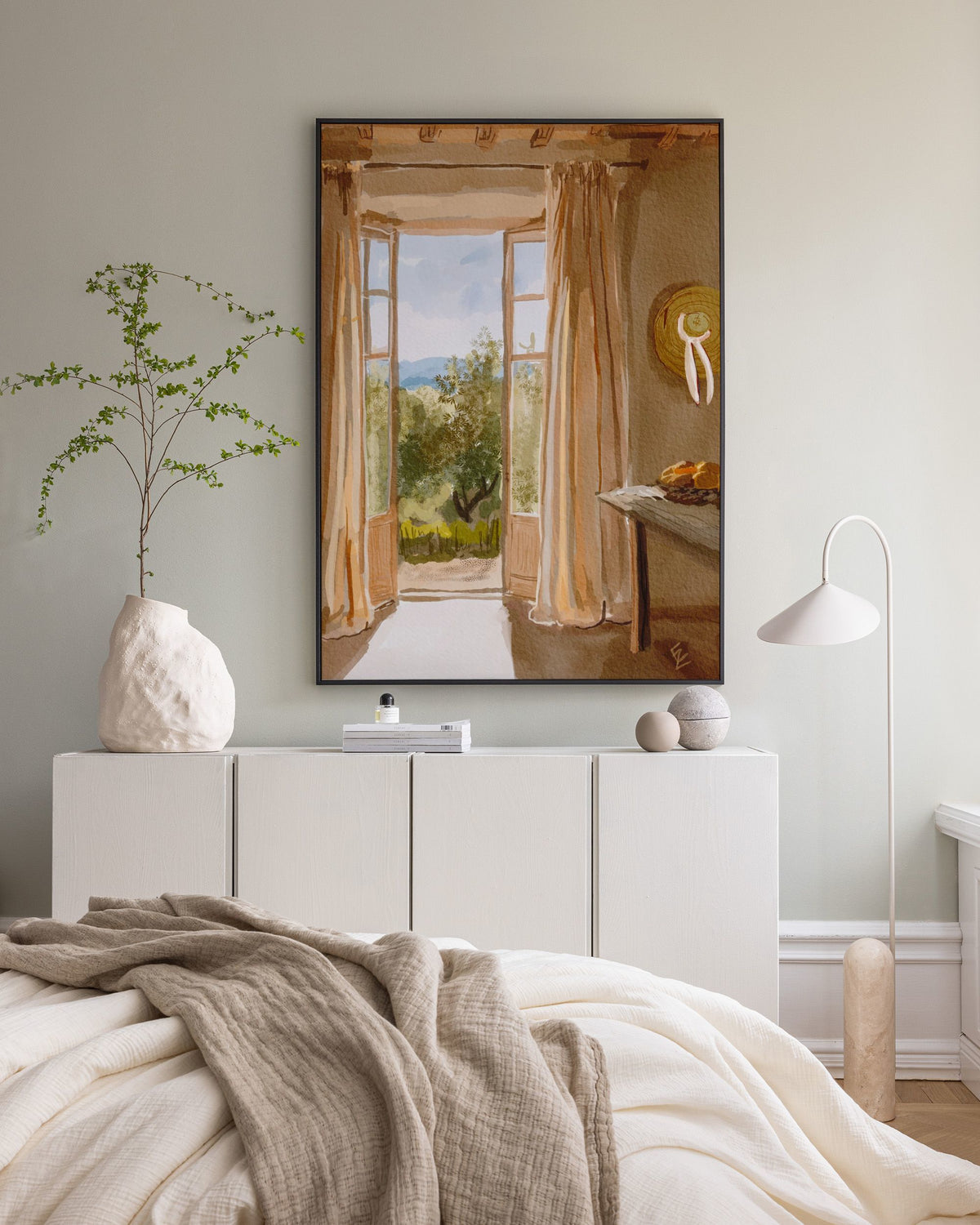 Ekaterina Zagorska - Somewhere I Want to Be Canvas print
