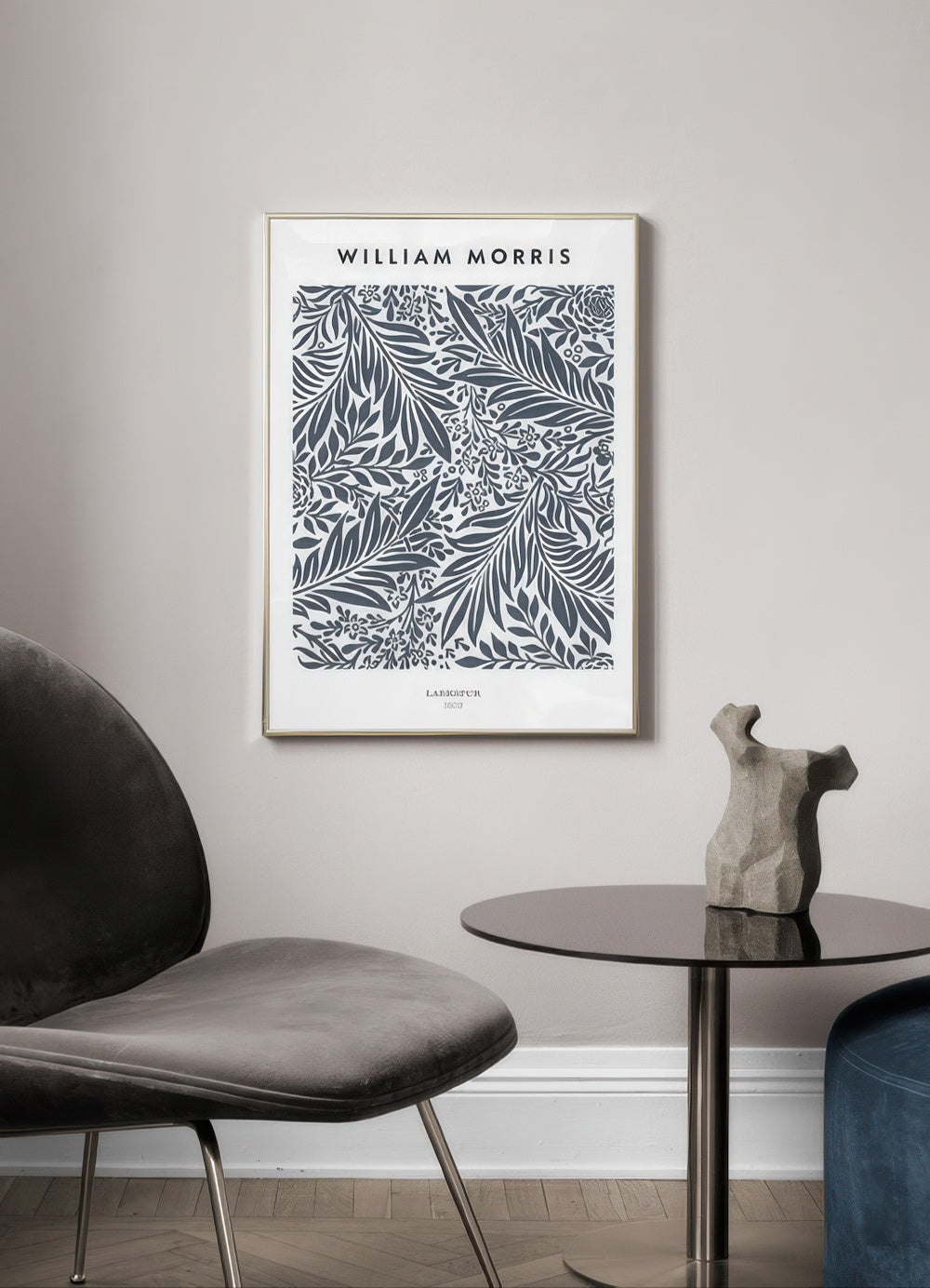 William Morris - Larkspur Print