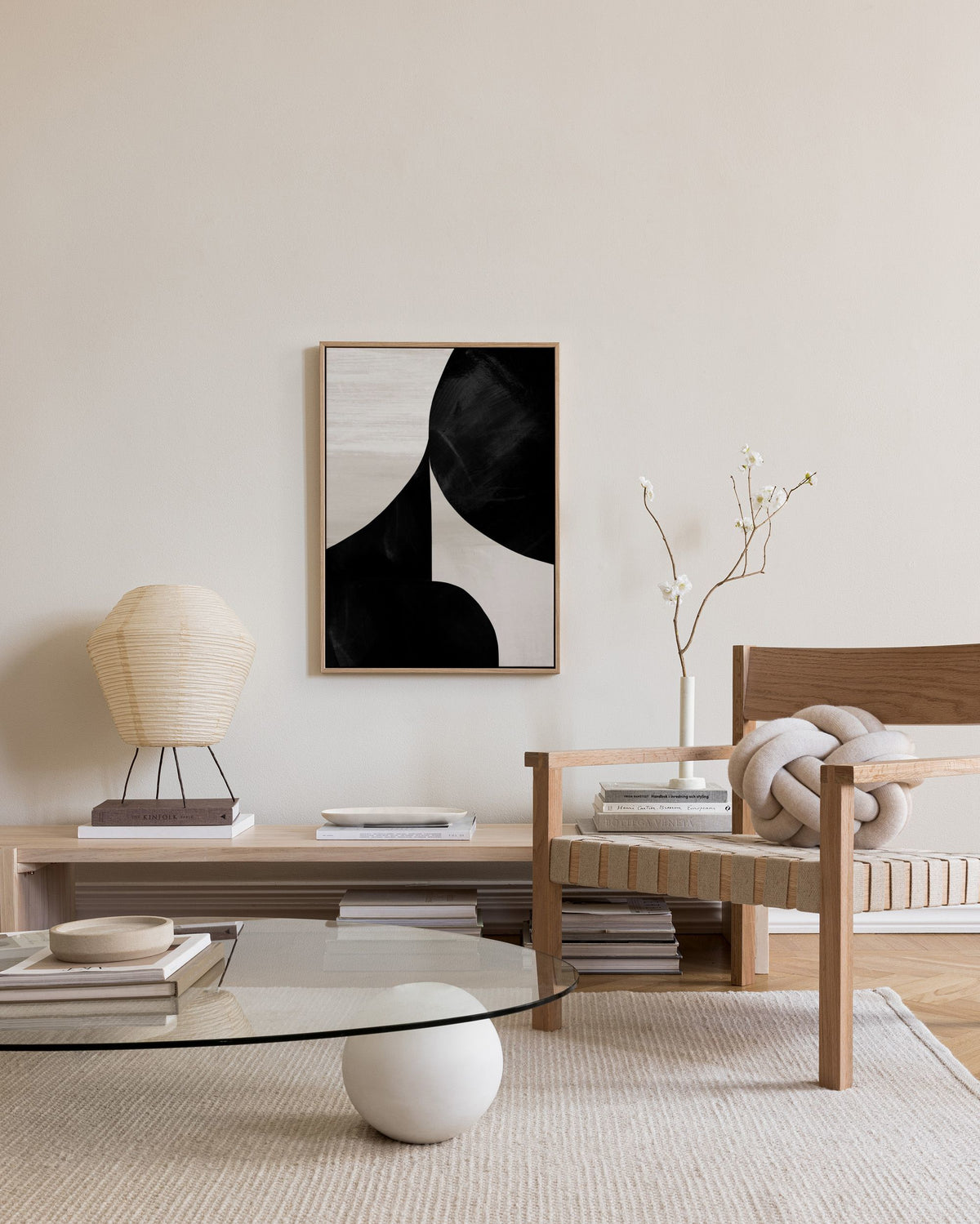 Dan Hobday - Night No1 Canvas print
