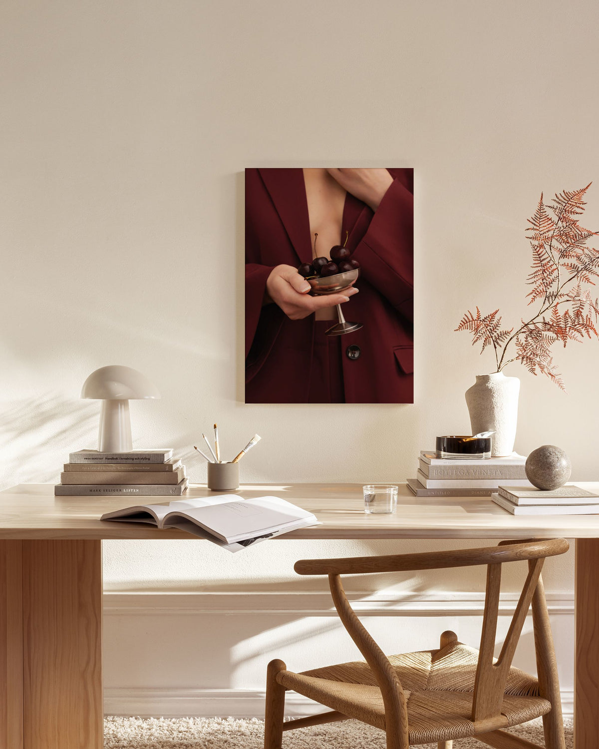 Ma Cherry Canvas print