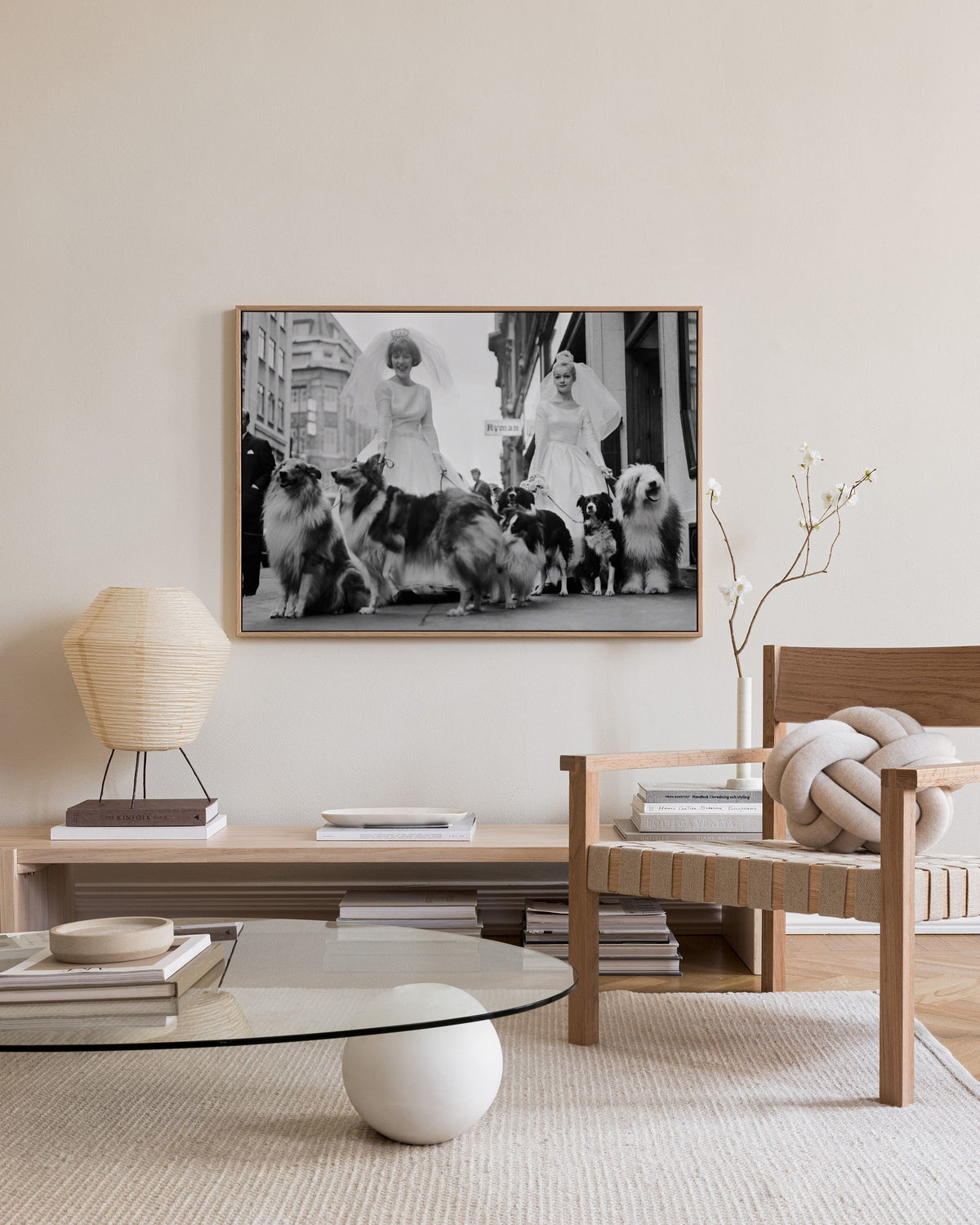 Soho Sheep Dogs Canvas print