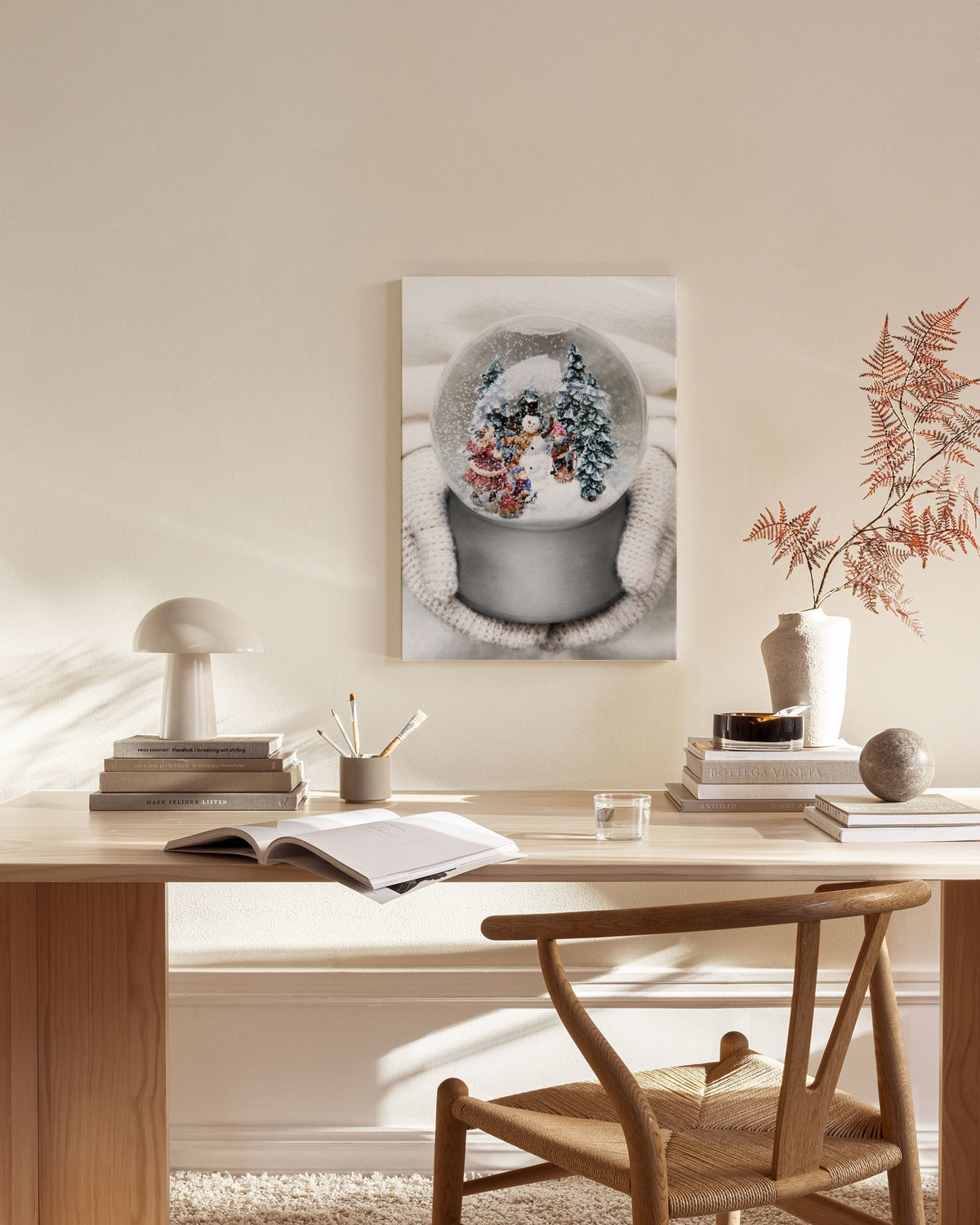 Snow Globe Canvas print