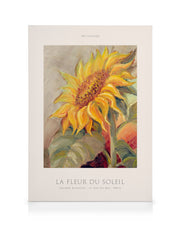 The Sunflower Canvas print