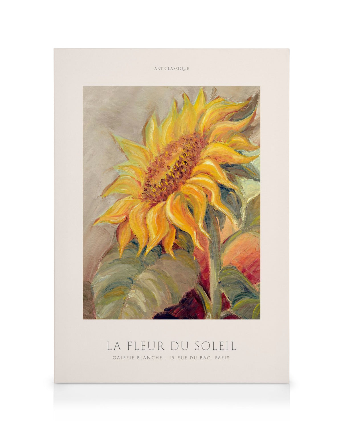 The Sunflower Canvas print