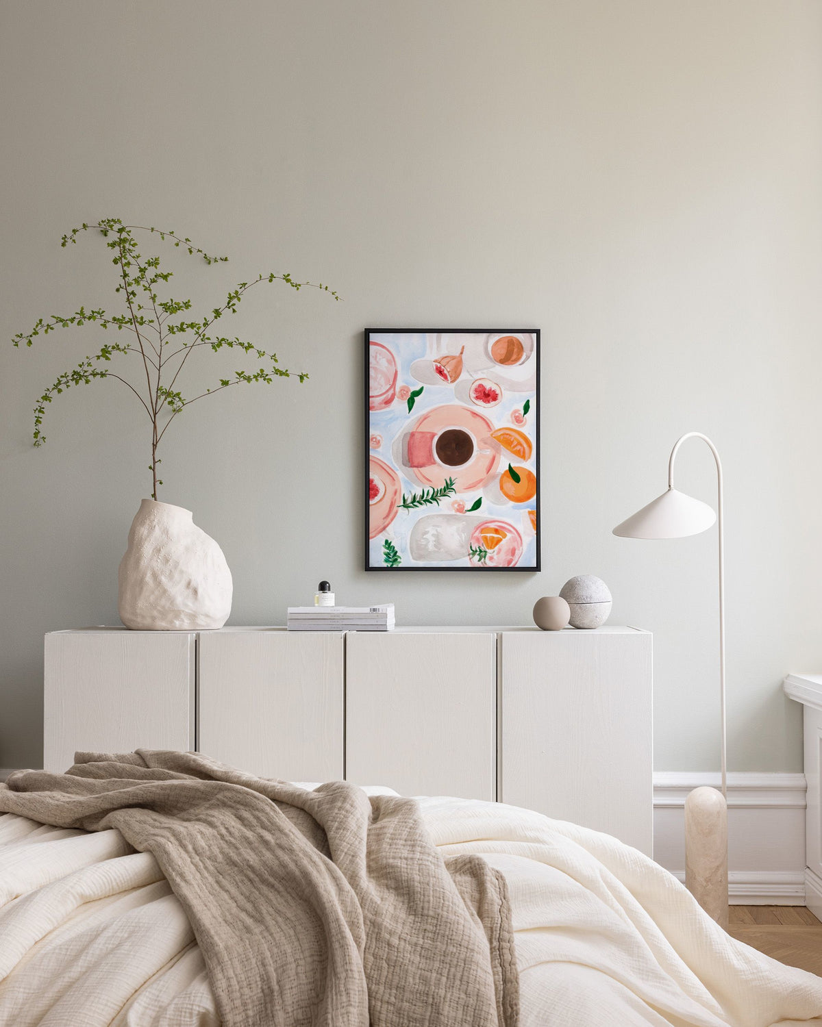 Sabina Fenn - Still Life with Coffee Canvas print
