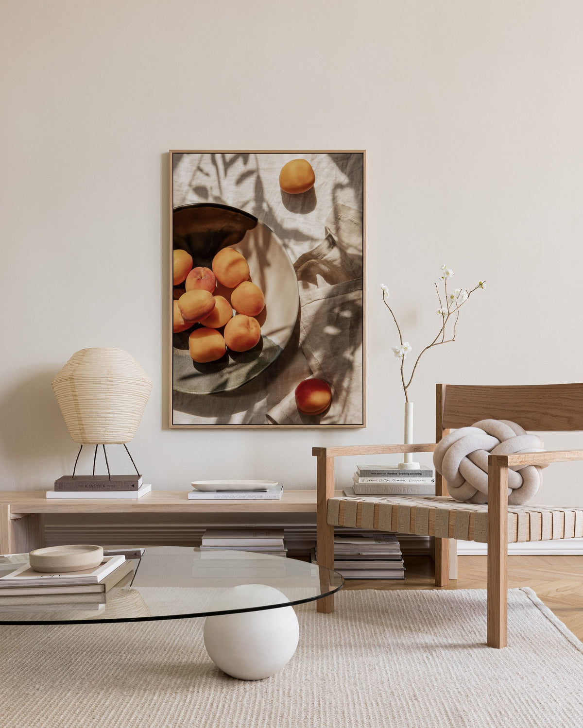 Apricots In Sunlight Canvas print