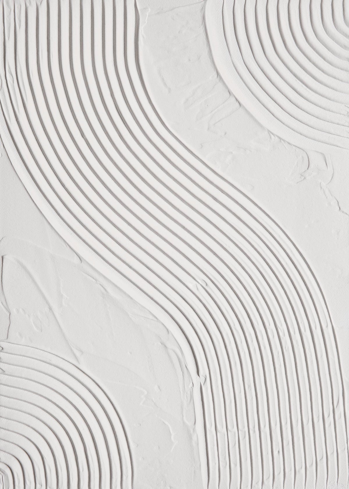 Abstract Texture Waves Print