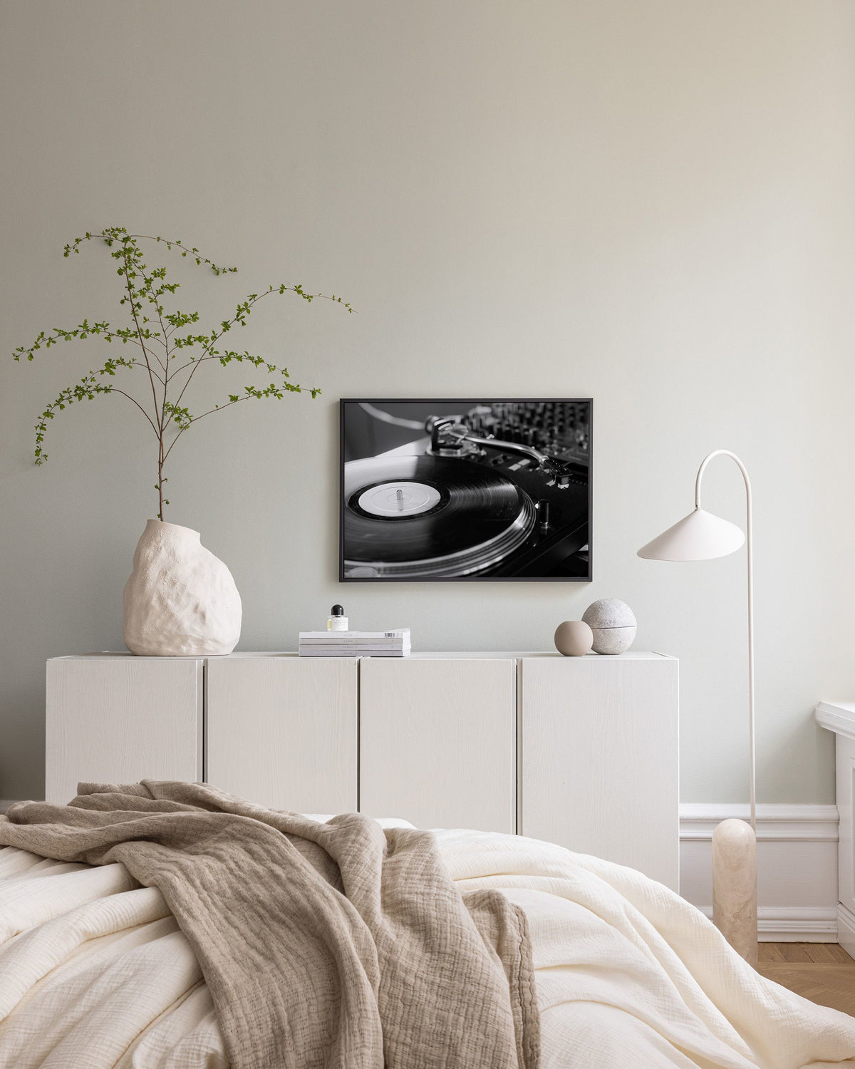 Turn Table Canvas print