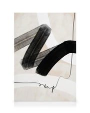 Abstract Wave No1 Canvas print