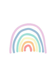 Painted Rainbows Print