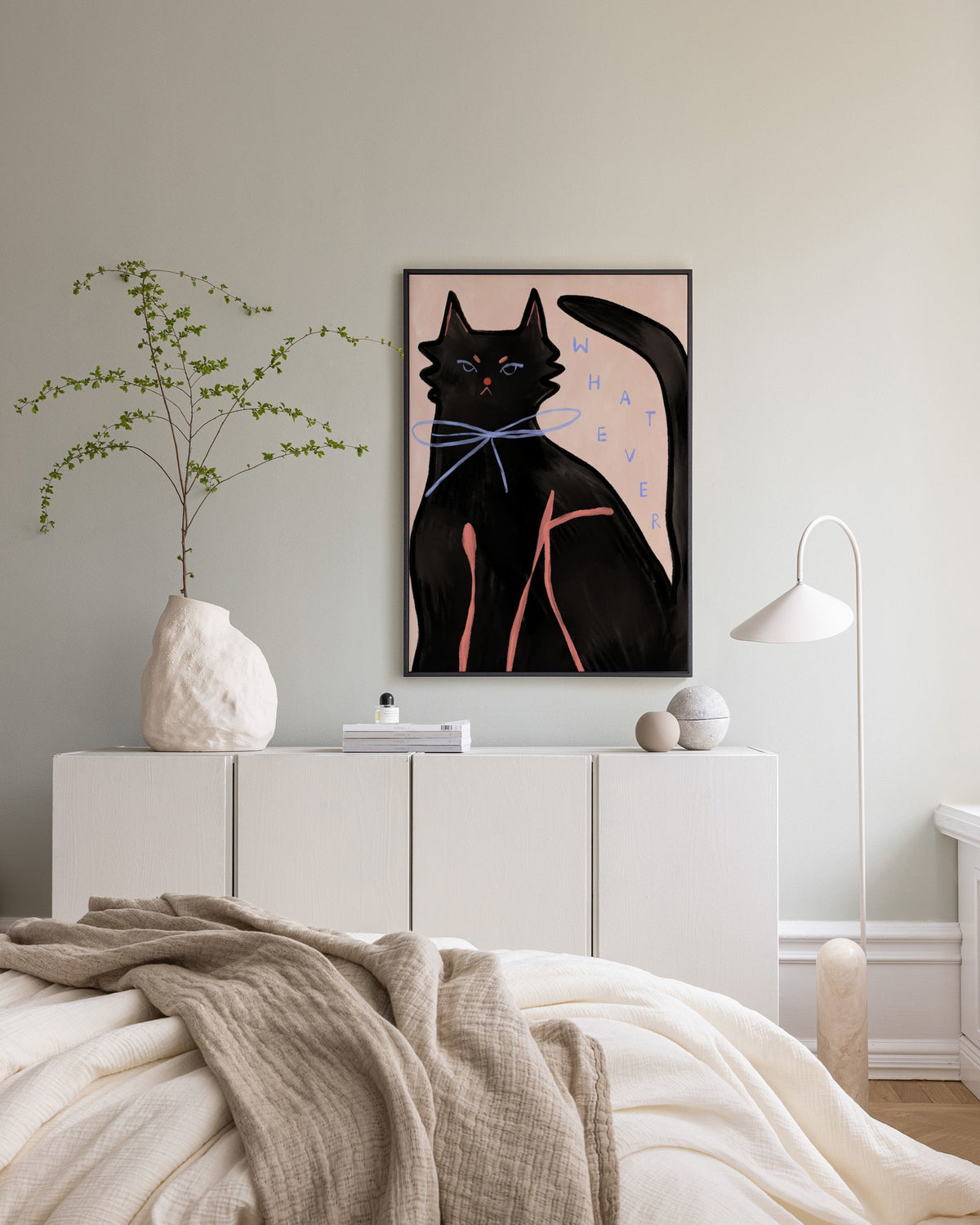 Kit Agar - Whatever Canvas print