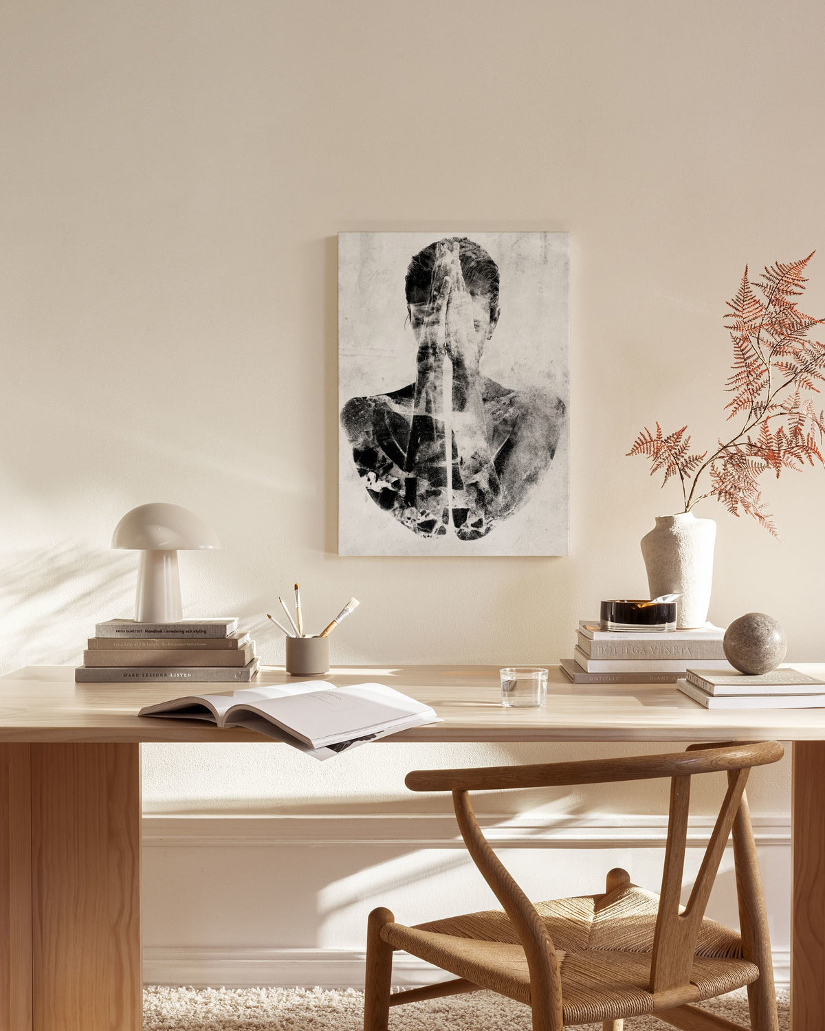 Linnea Frank - Lacuna Invert Canvas print