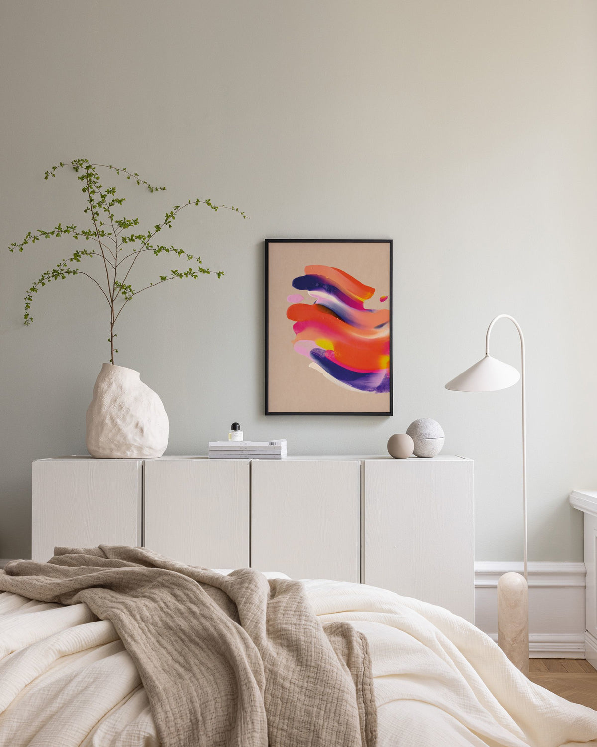 Sunset Stroke No1 Canvas print