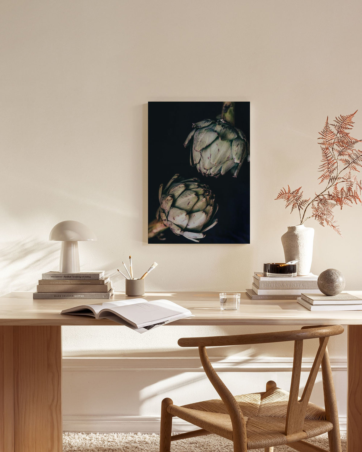 Artichokes Canvas print