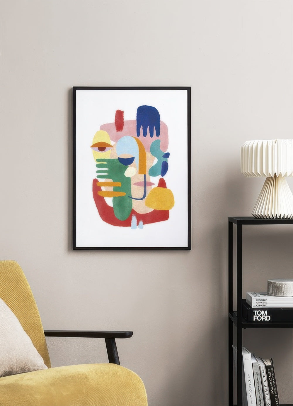 Colorful Abstract No1 Print