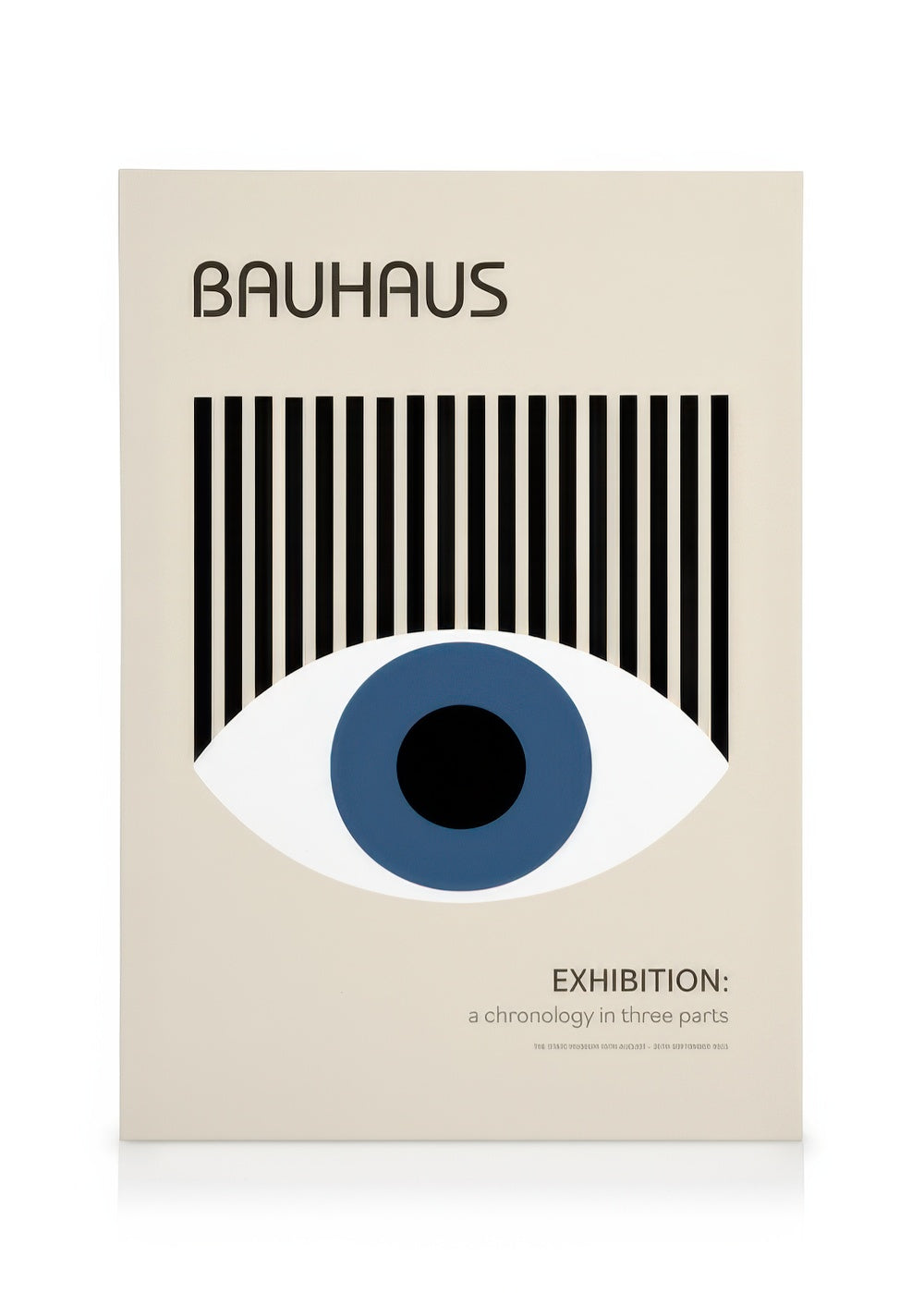 Bauhaus Eye Canvas print
