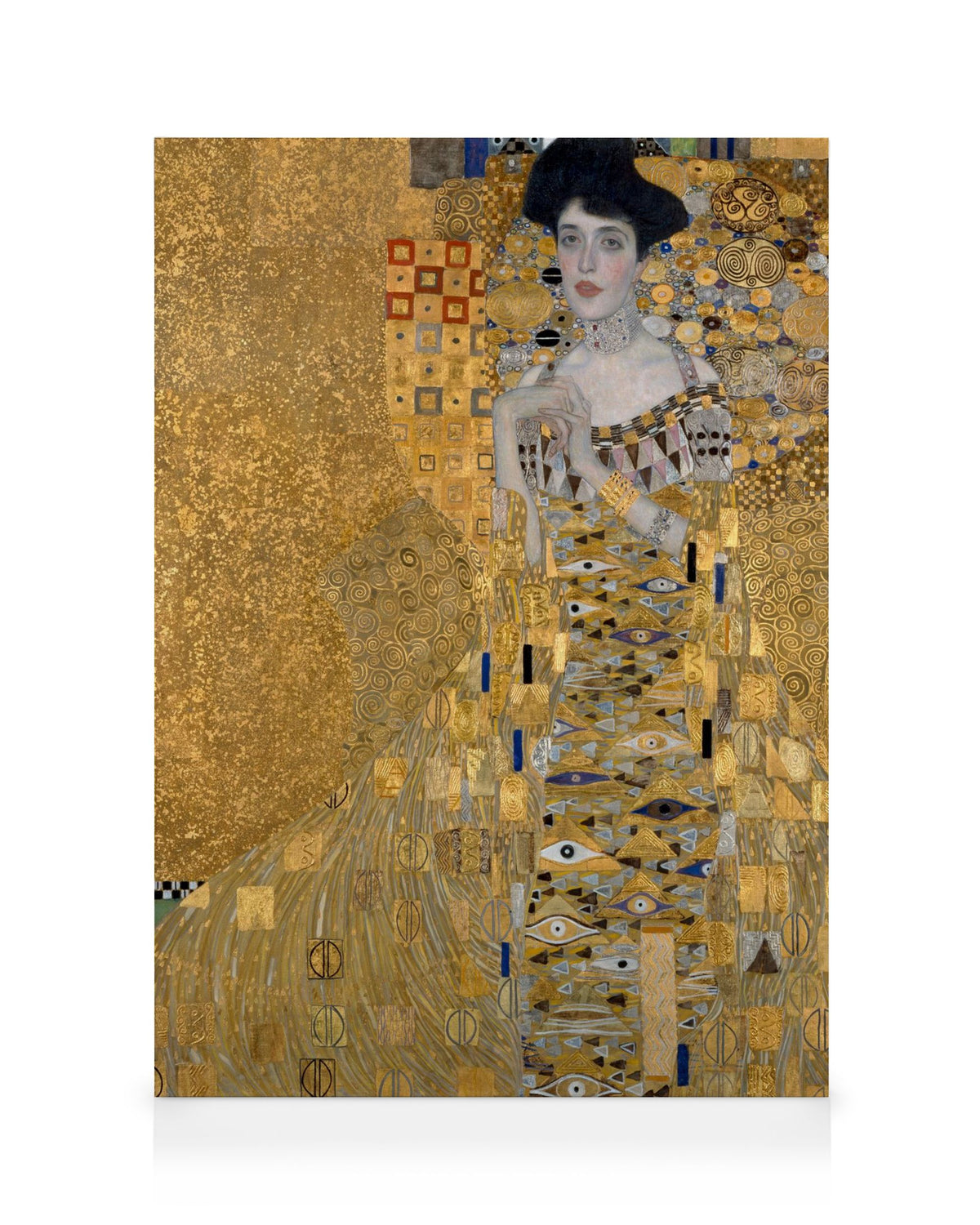 Gustav Klimt - Portrait of Adele Bloch-Bauer I Canvas print