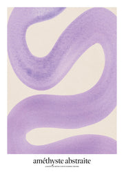 Améthyste Abstraite Print