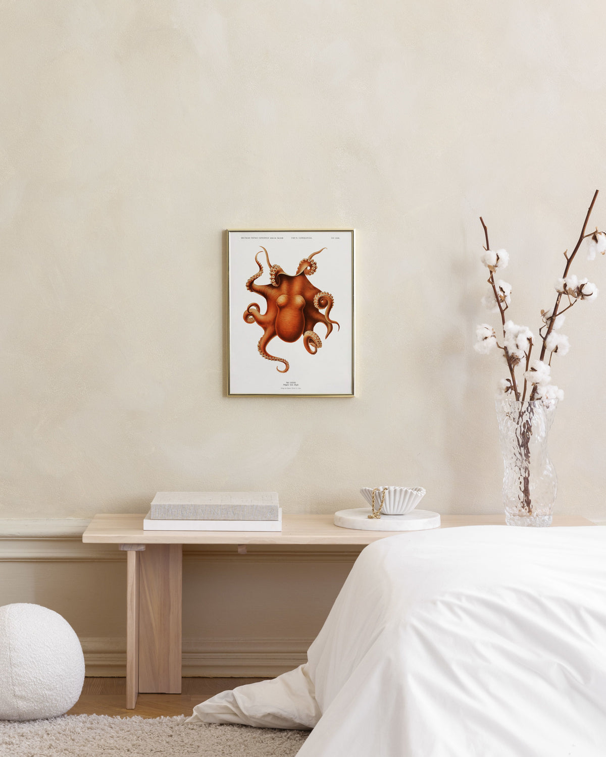 Vintage Octopus Print