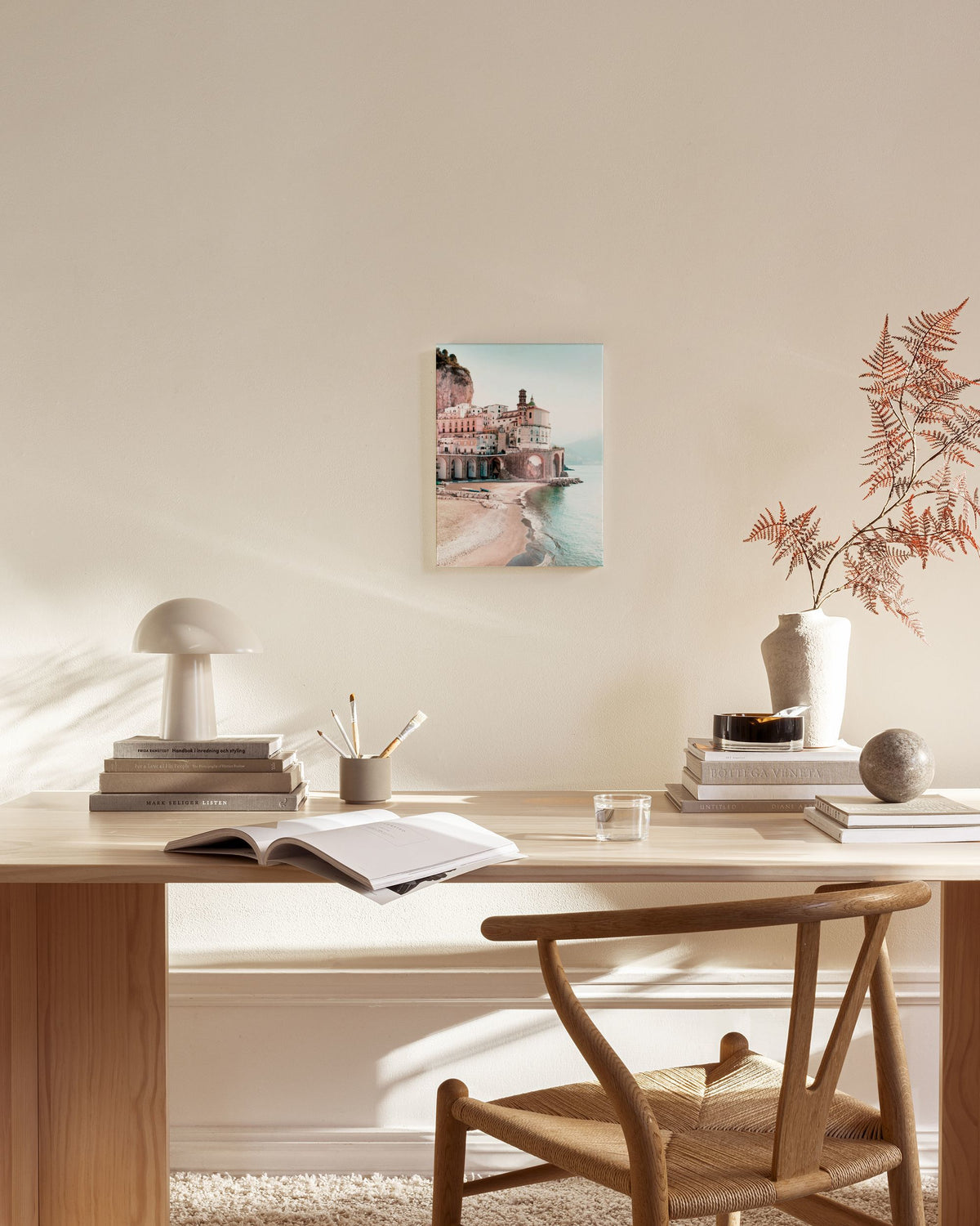 Amalfi Cityscape Canvas print