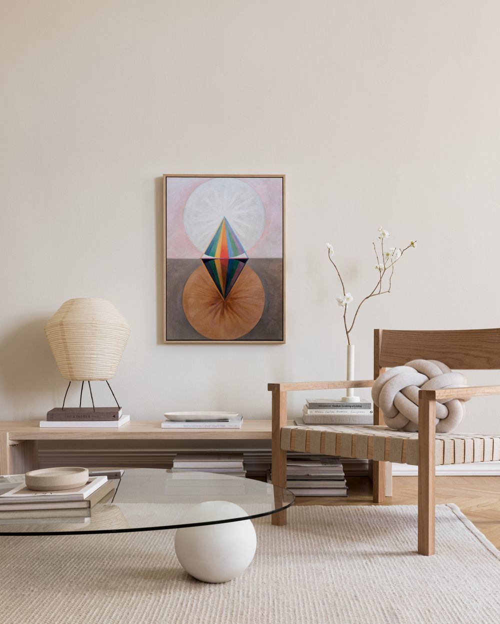Canvas print - The Swan, No.12, Group IX SUW by Hilma af Klint