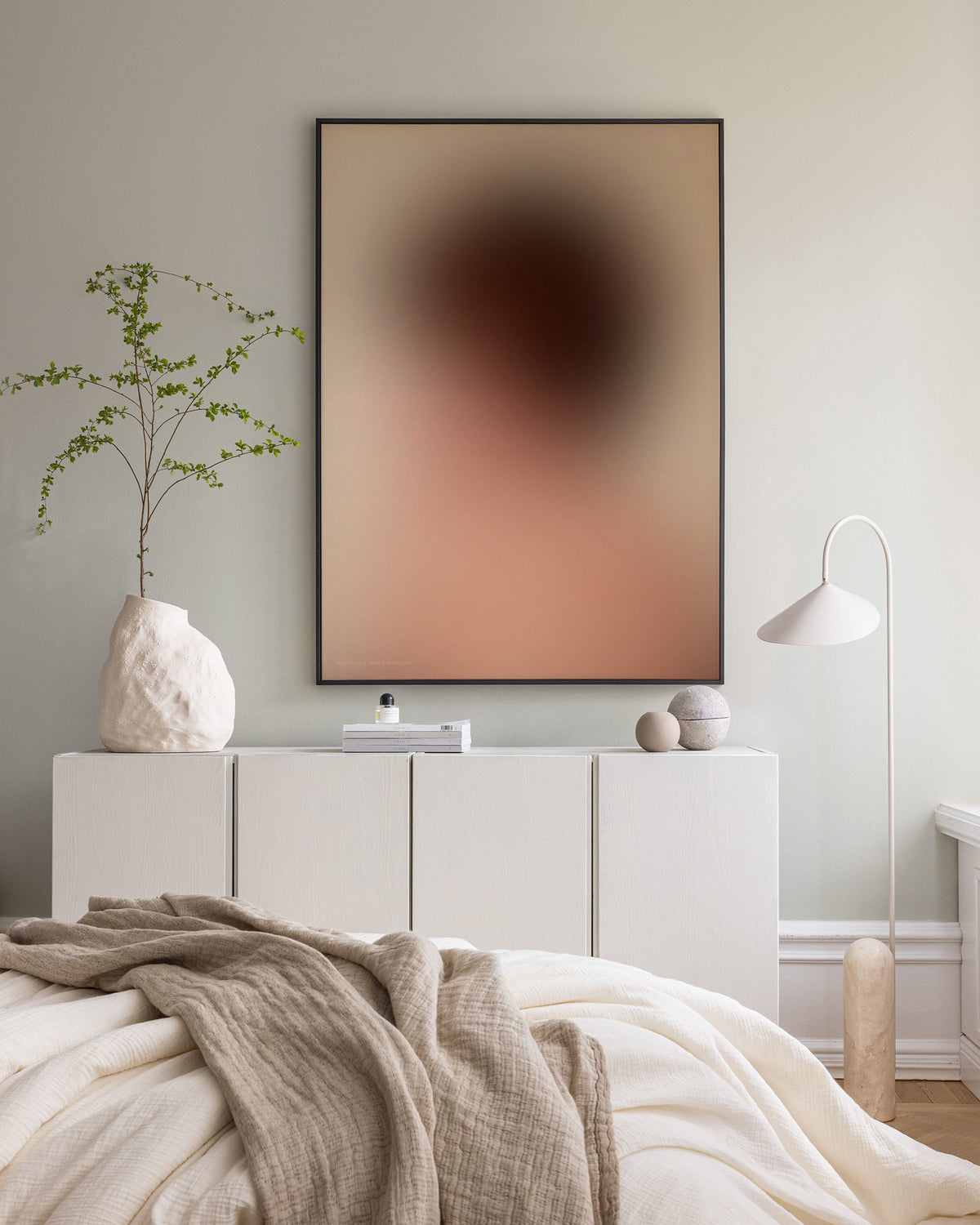 Mie & Him - Breathe Trust Heal Canvas print