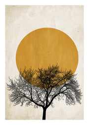 Boris Draschoff  Kubistika - Winter Morning Print