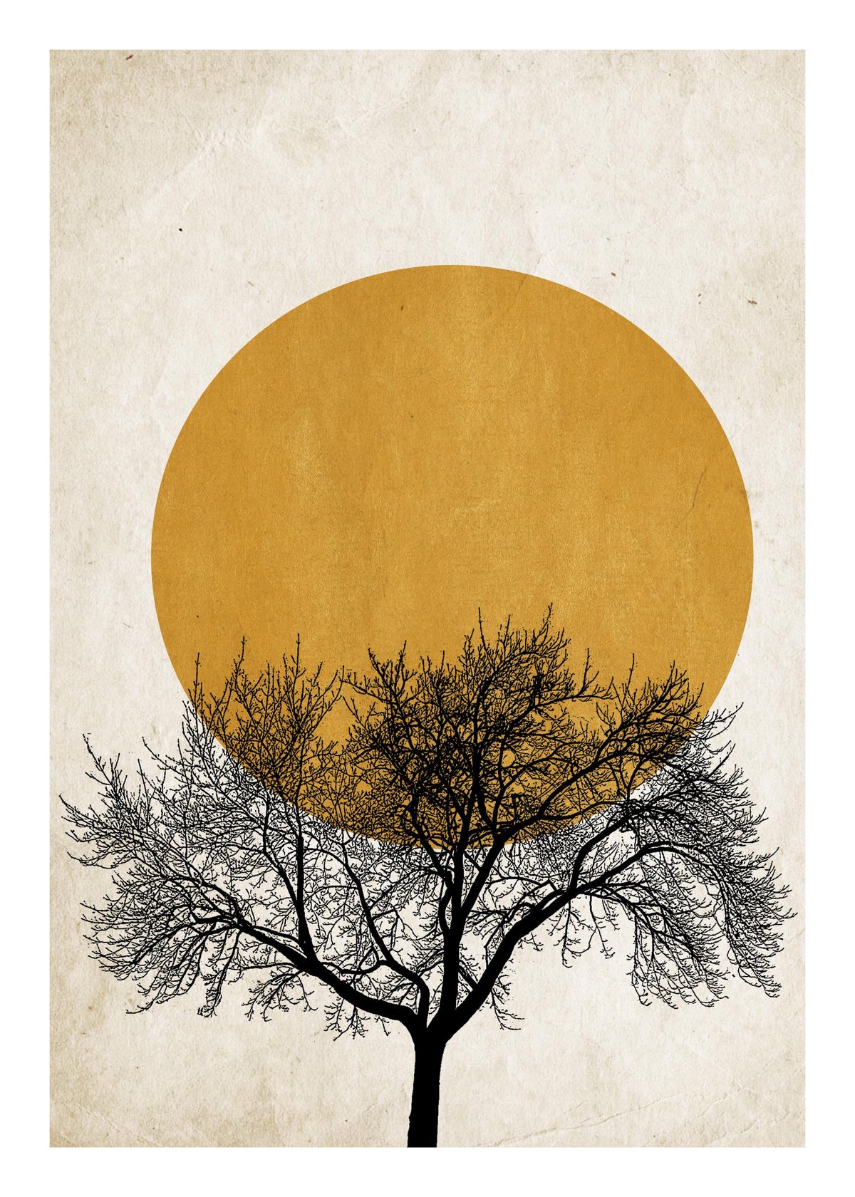 Boris Draschoff  Kubistika - Winter Morning Print