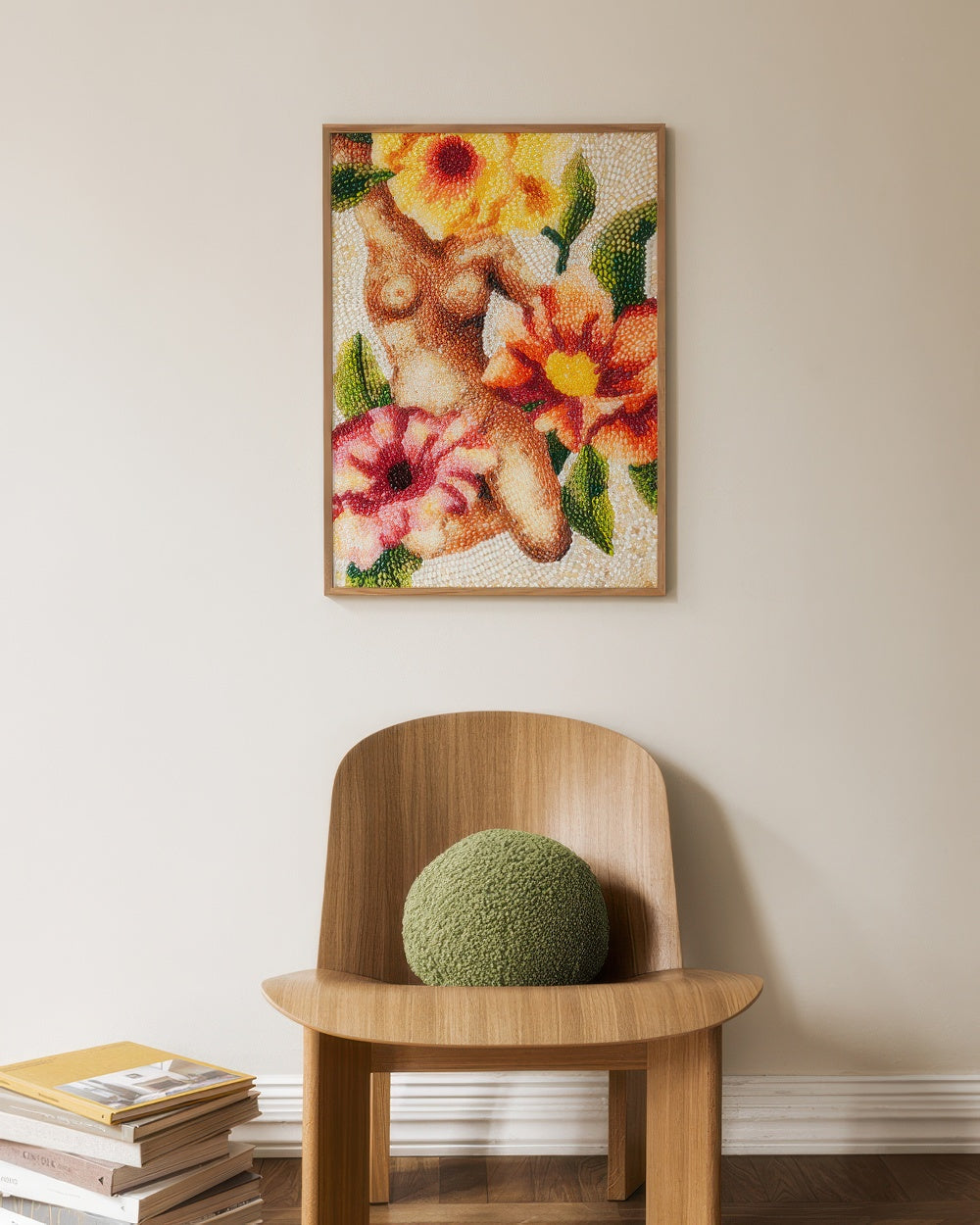 Candy Garden - Floral Figure Print