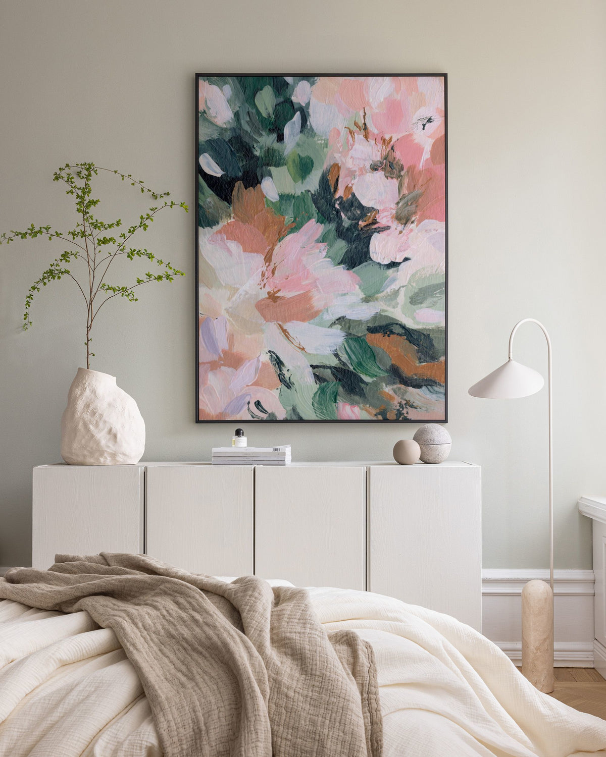 Fleurs Épanouies Canvas print