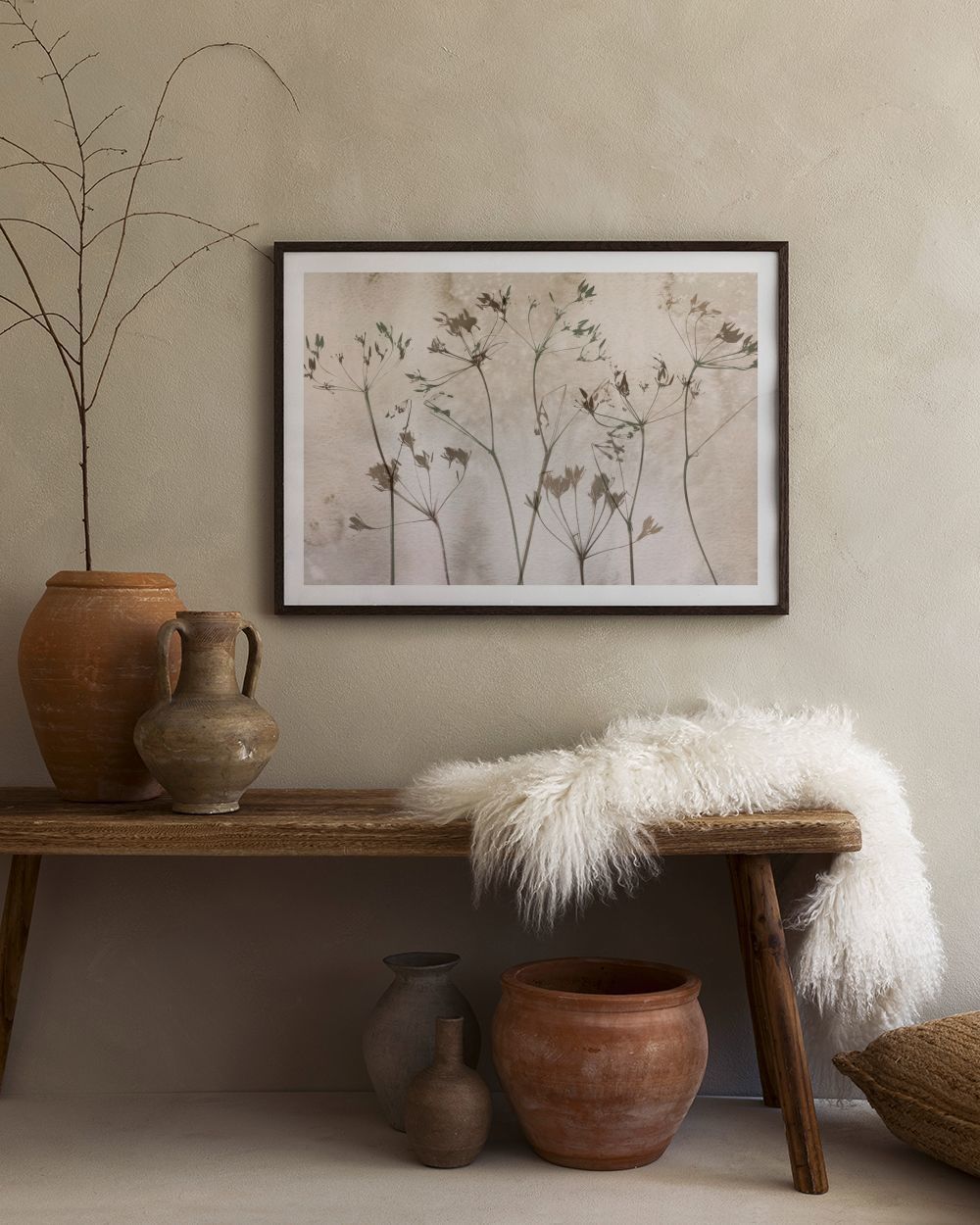 Dried Flowers Art No1 Print