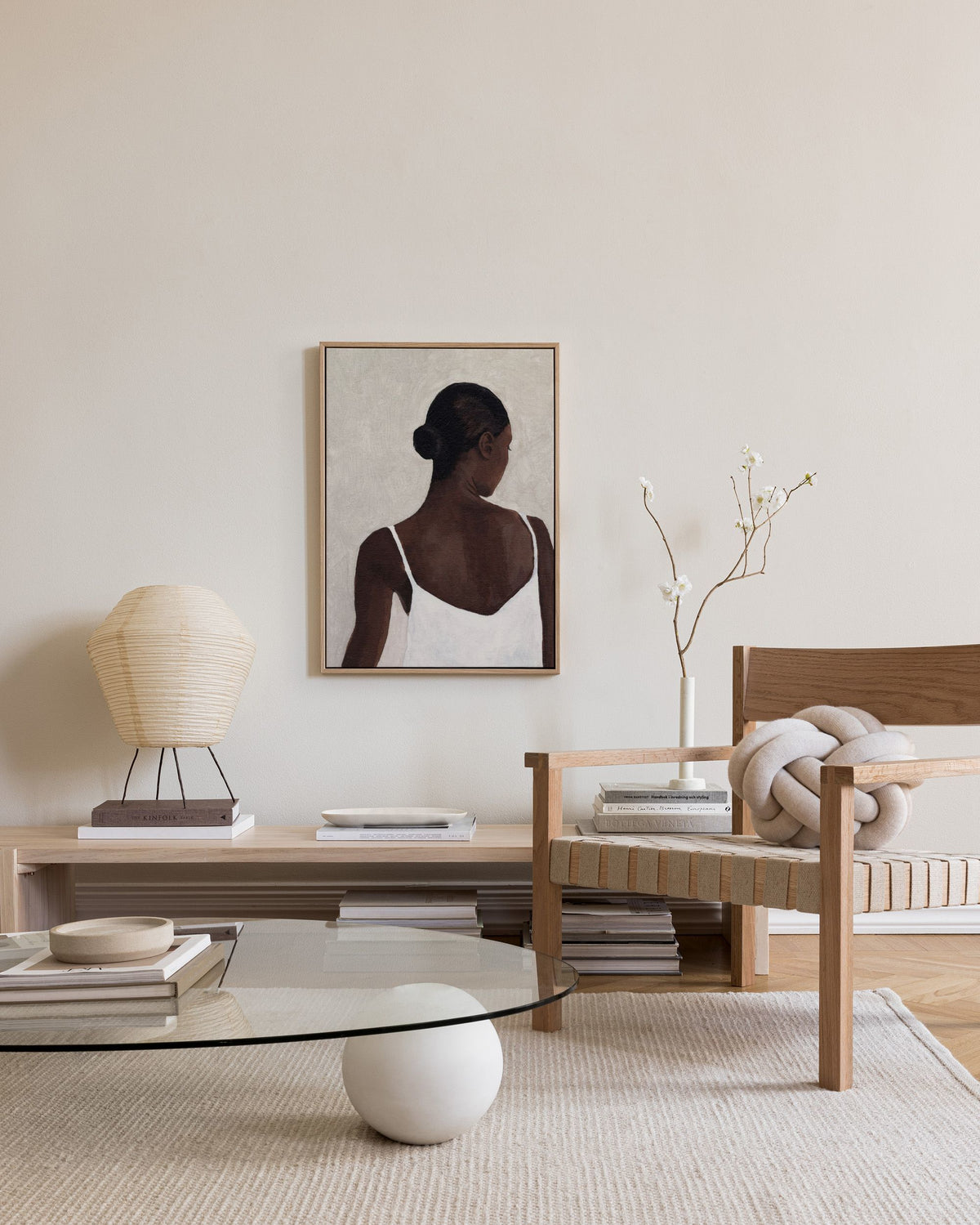 Acrylic Portrait Canvas print