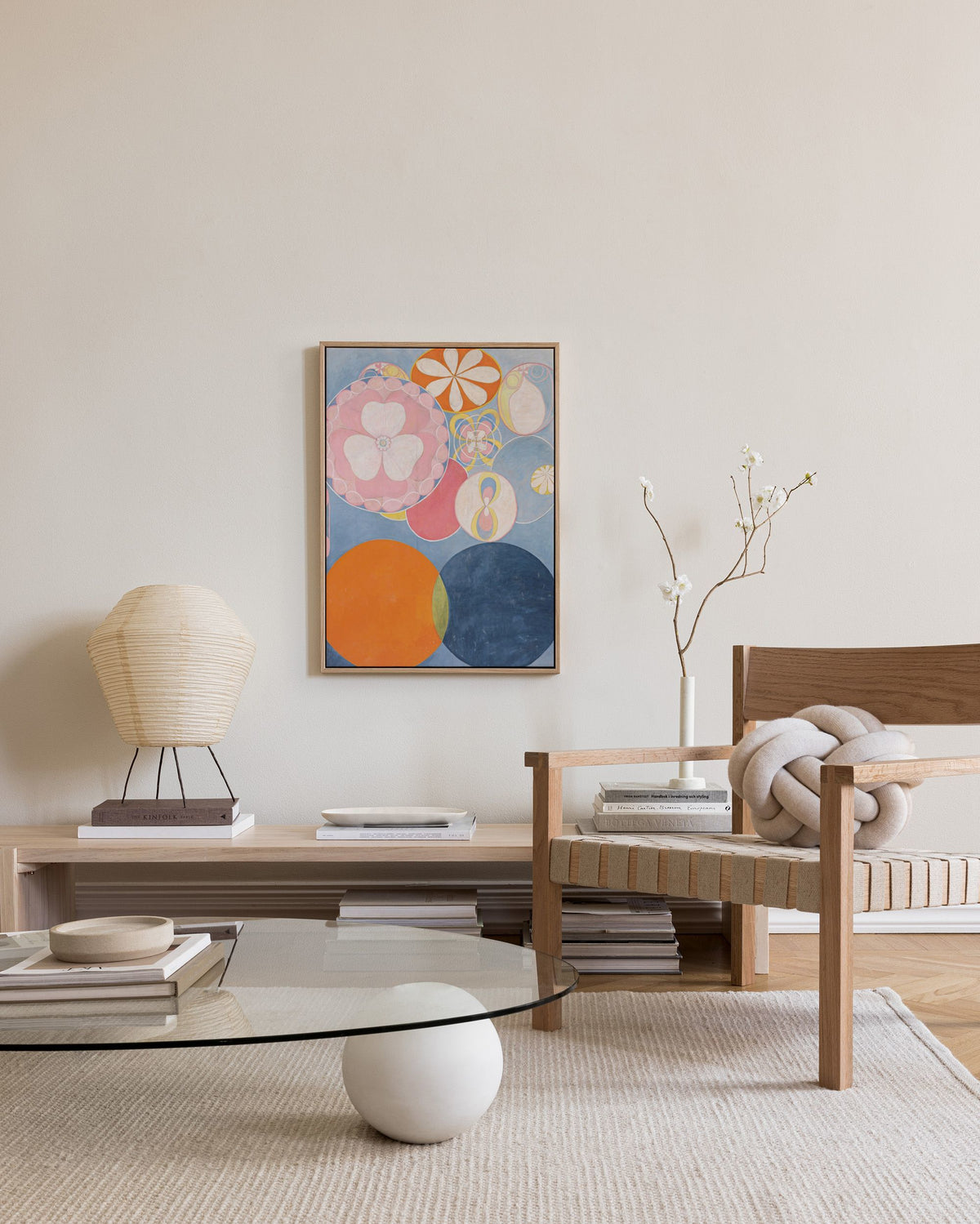 Canvas print - The Ten Largest, Childhood, No.2 by Hilma af Klint