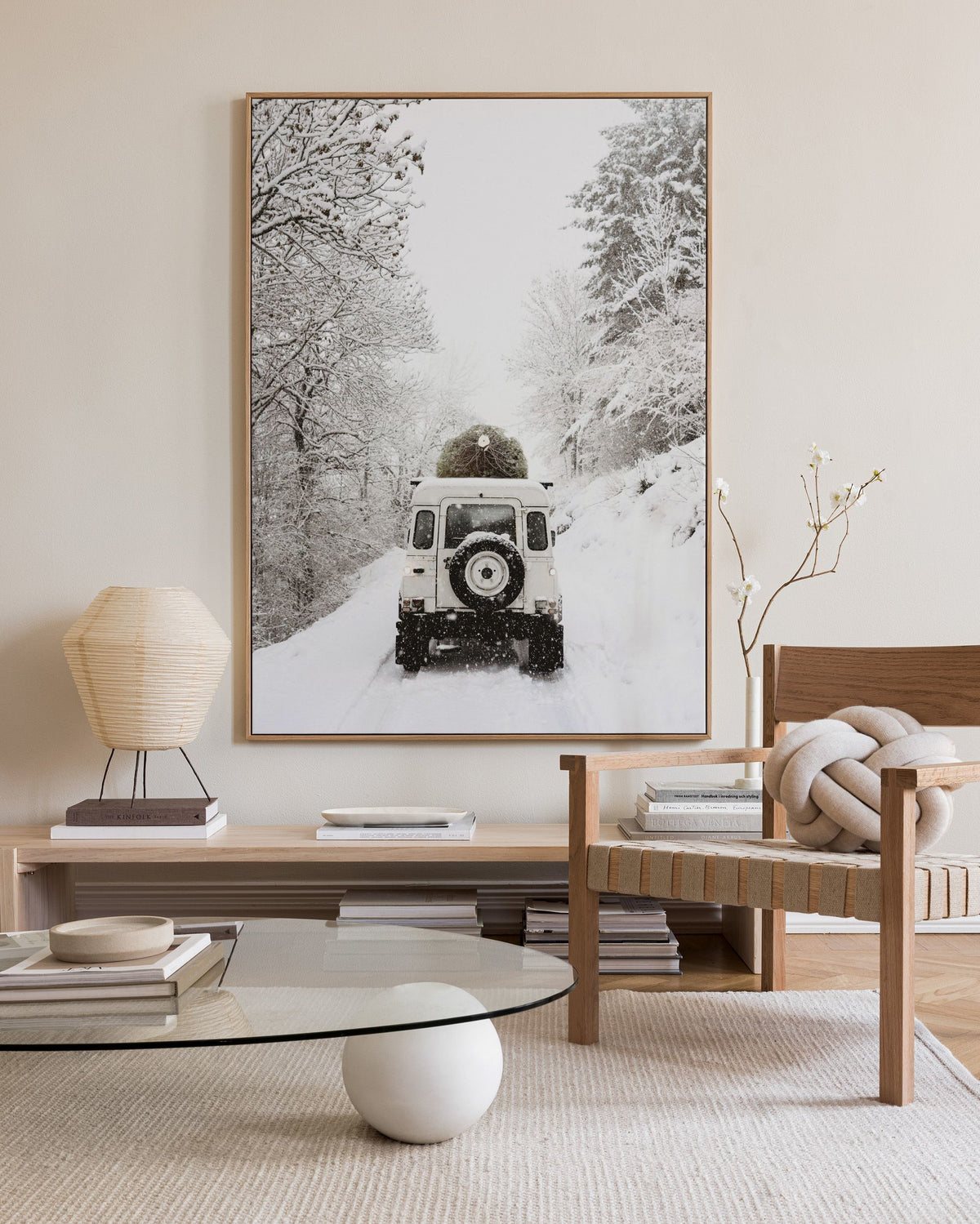 Holiday Delivery Canvas print