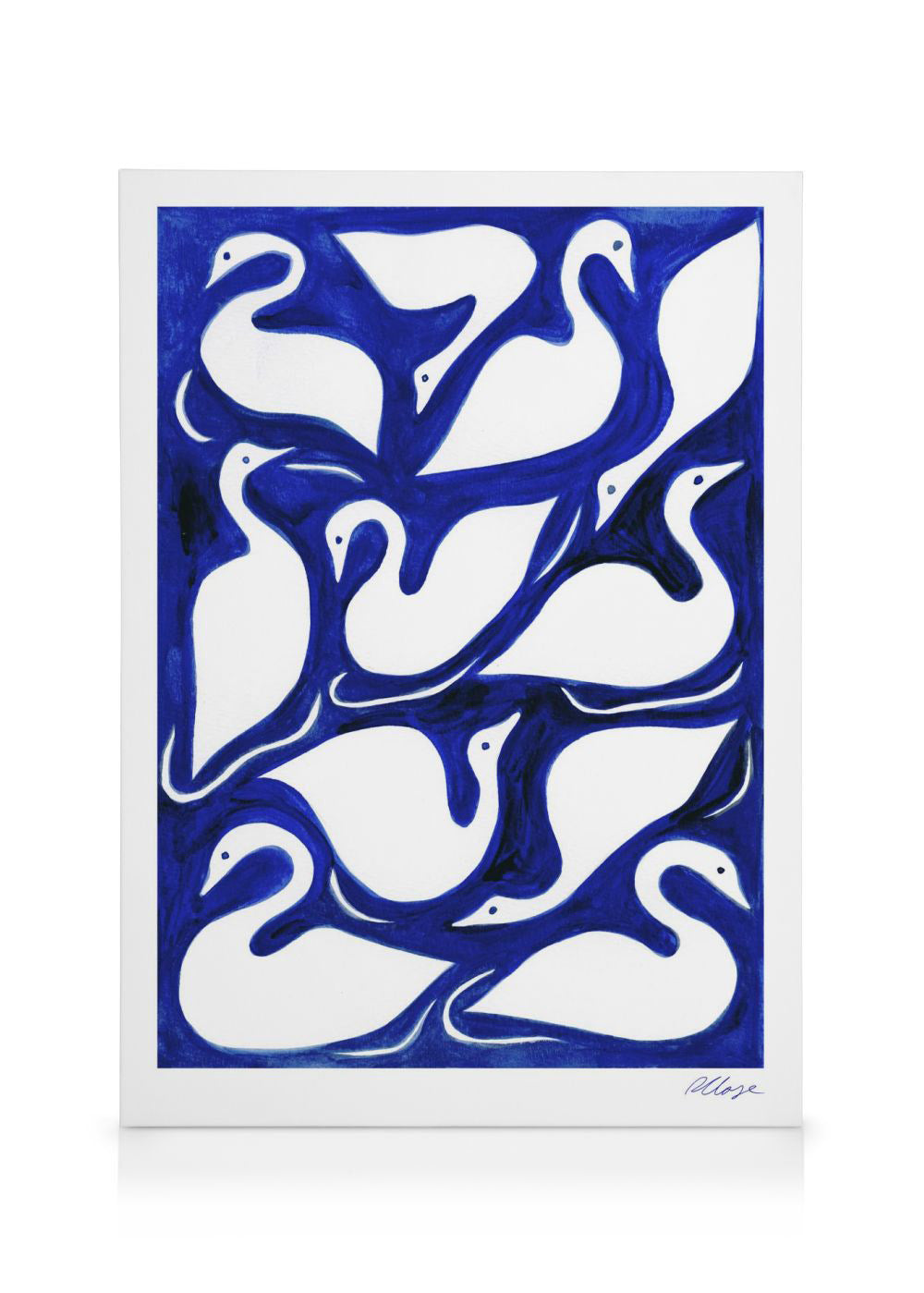 Rosanna Corfe - Swan Pond Canvas
