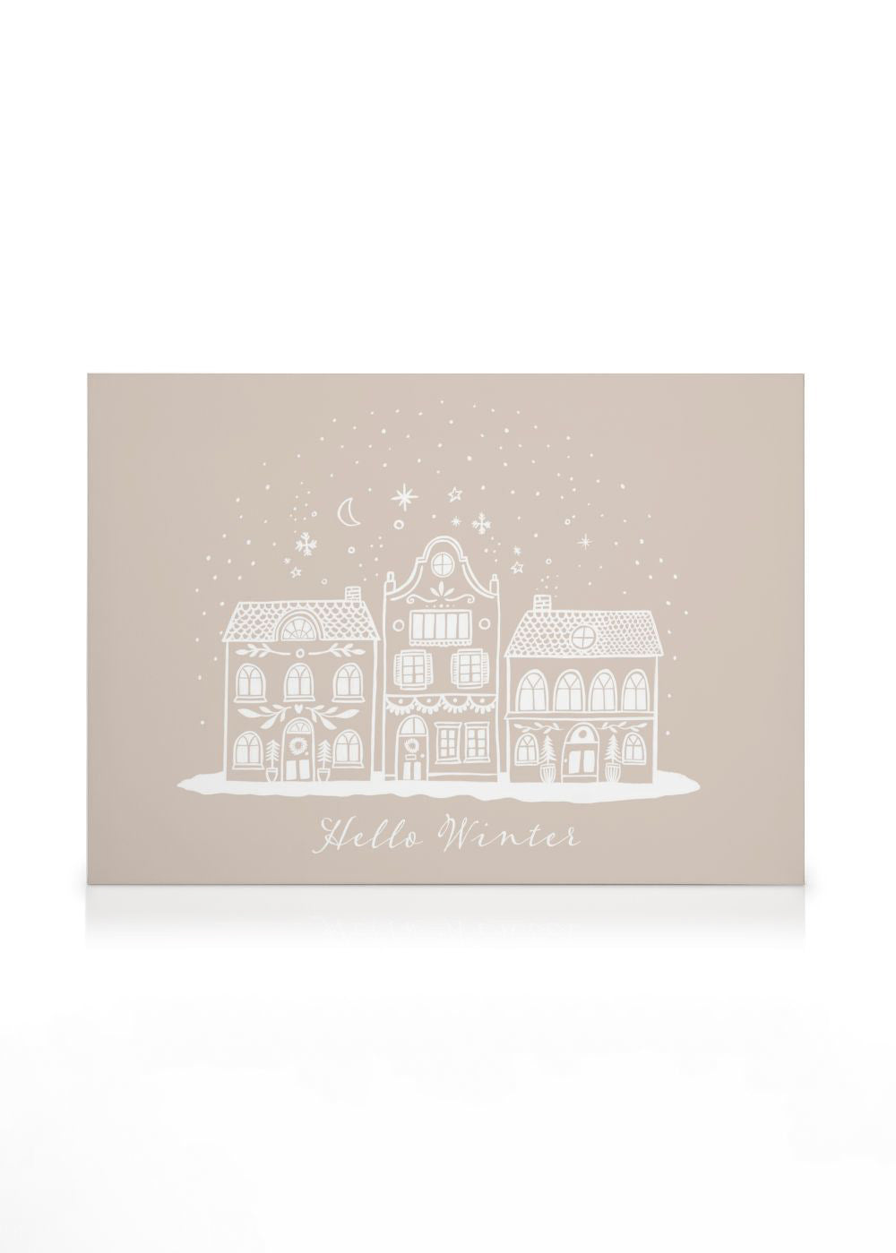 Hello Winter Canvas print