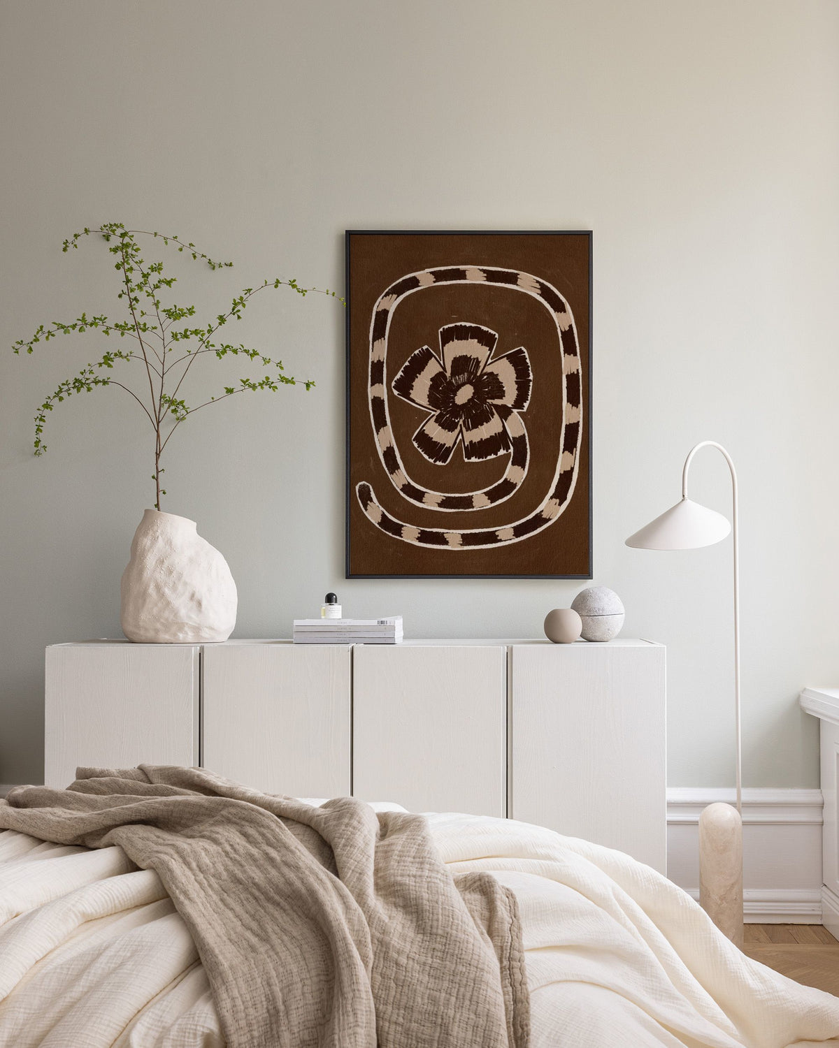 Shatha Al Dafai - Delicate Bloom 10 Canvas print