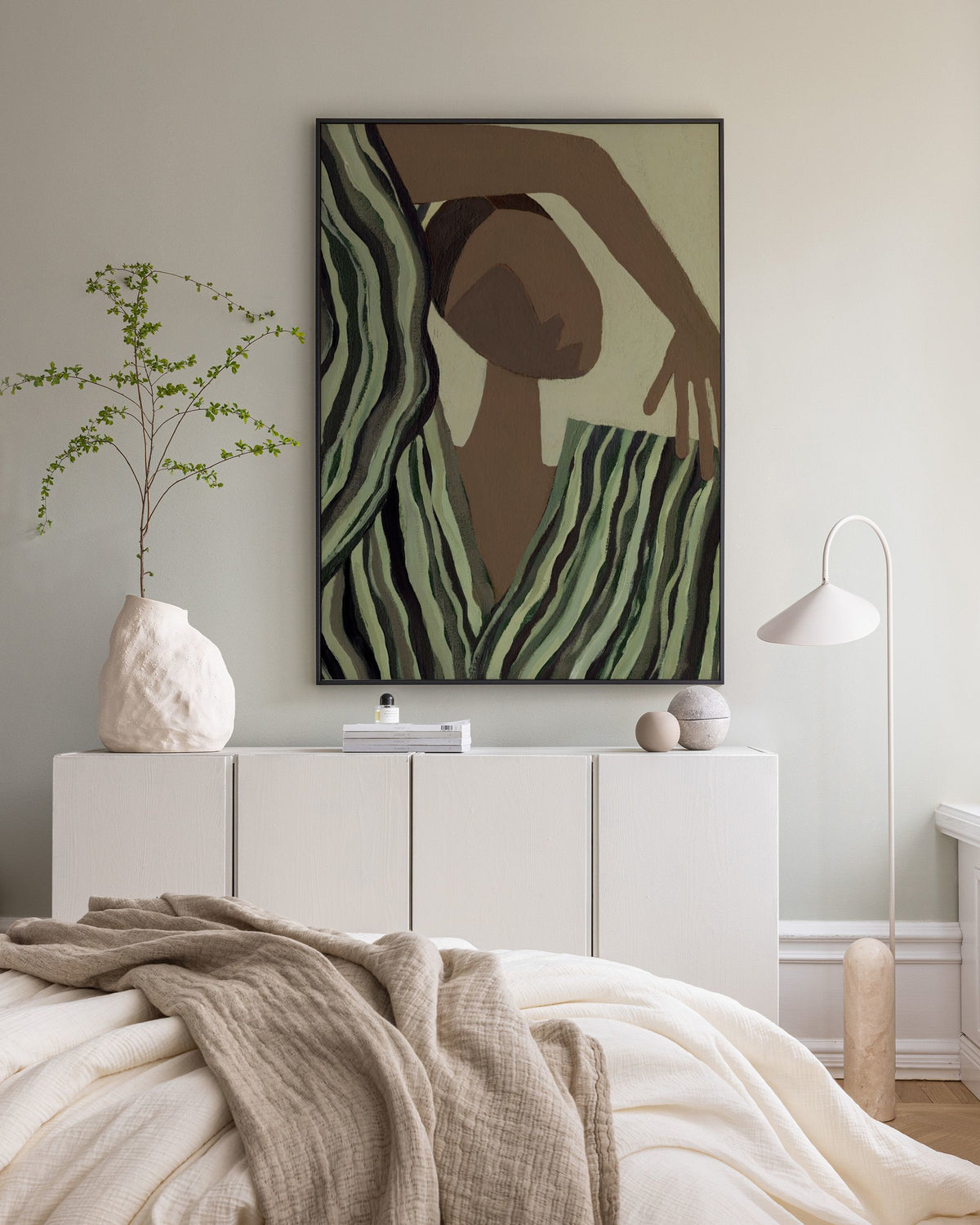 Soft Contour Canvas print
