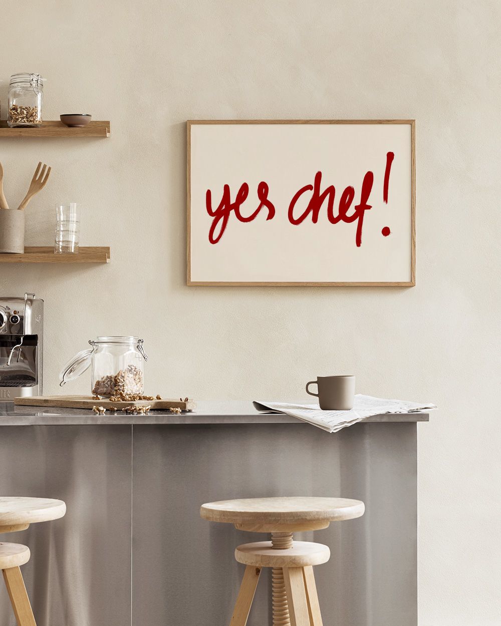 Yes Chef Print