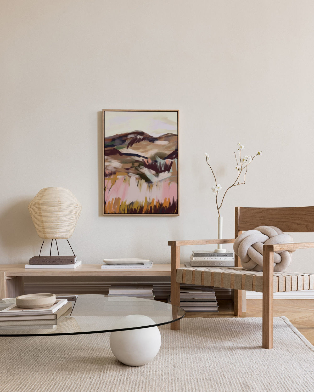 French Landscape No1 Canvas print